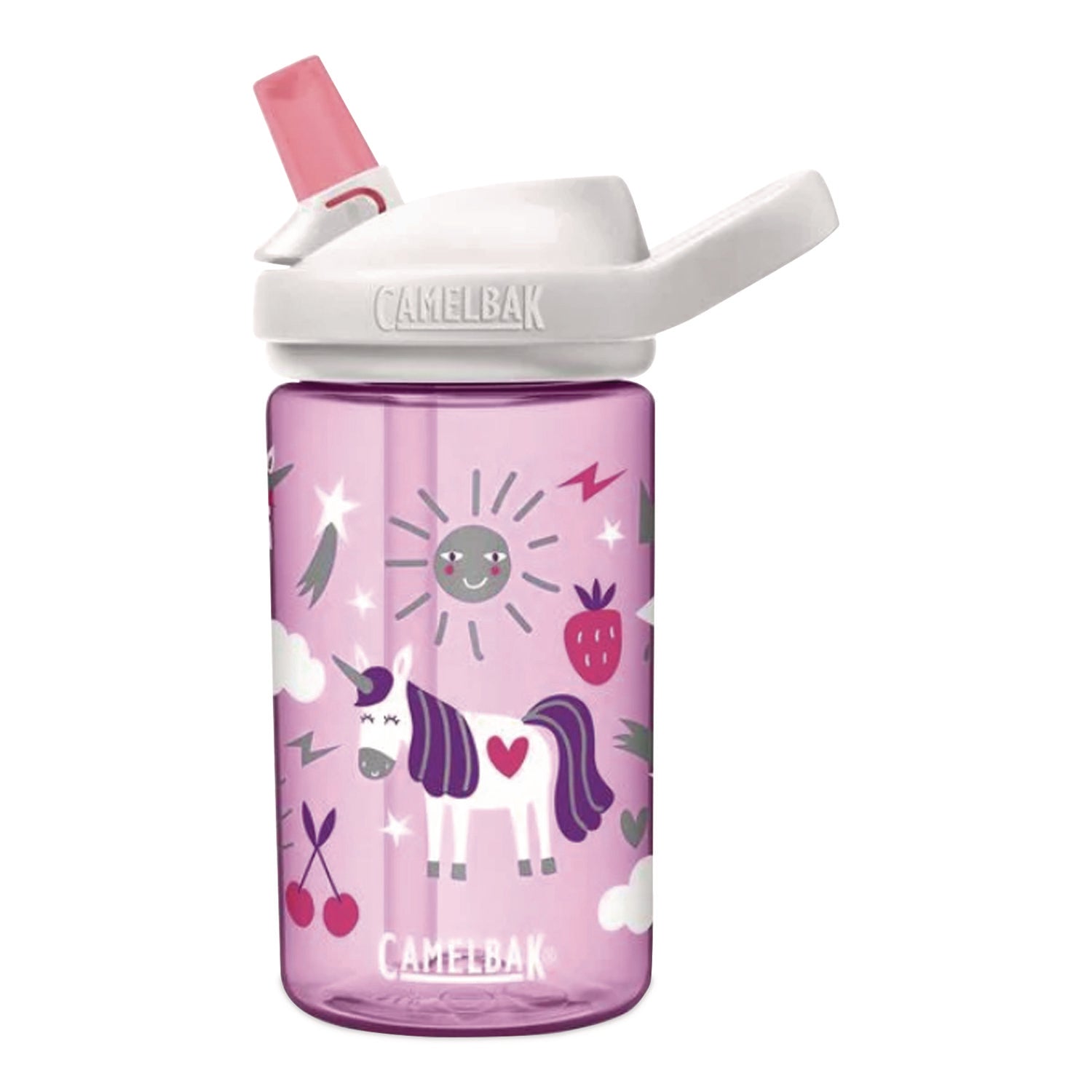 CamelBak® Eddy + Kids Water Bottle, Unicorn Design, 12 oz, Multicolor
