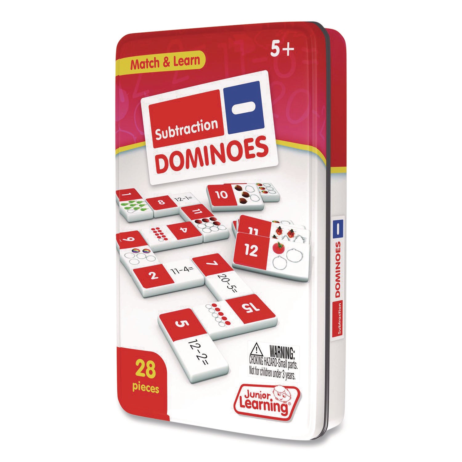 Junior Learning Inc® Subtraction Dominoes, Ages 5 to 10
