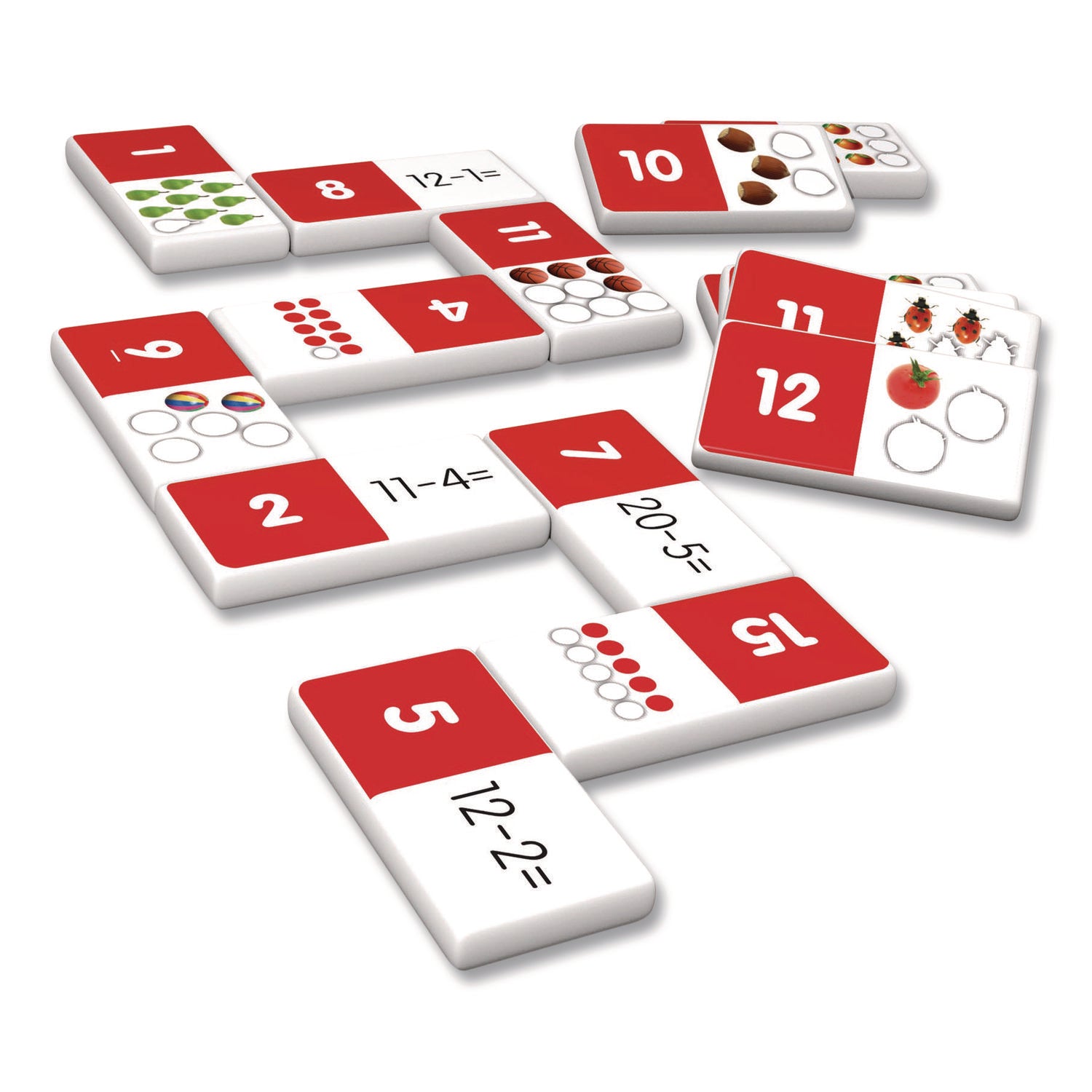 Junior Learning Inc® Subtraction Dominoes, Ages 5 to 10