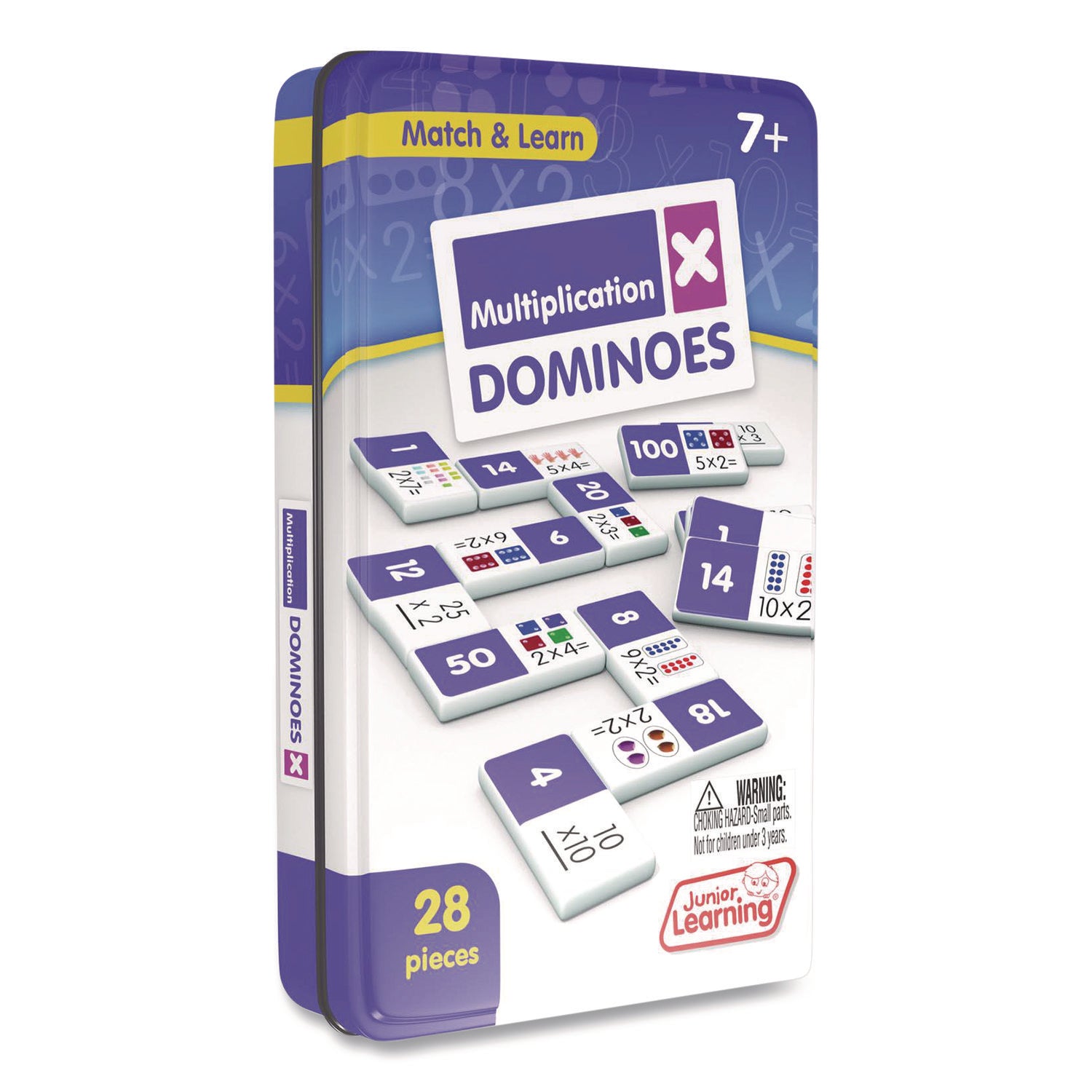 Junior Learning Inc® Multiplication Dominoes, Ages 7 to 9