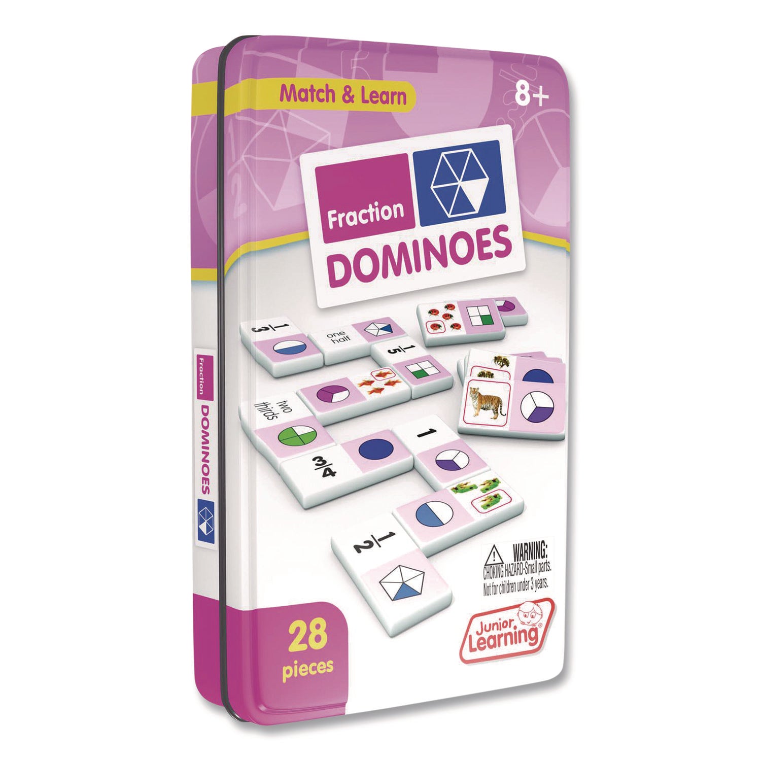 Junior Learning Inc® Fraction Dominoes, Ages 8 to 12