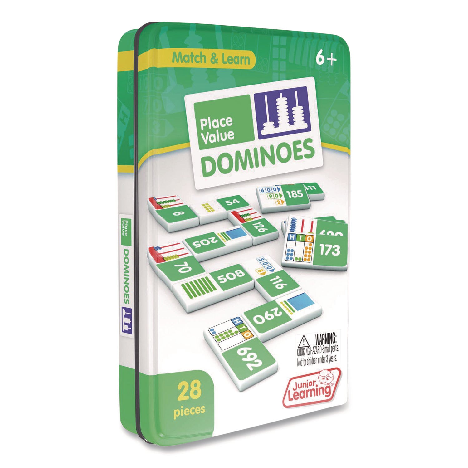 Junior Learning Inc® Place Value Dominoes, Ages 6 to 12