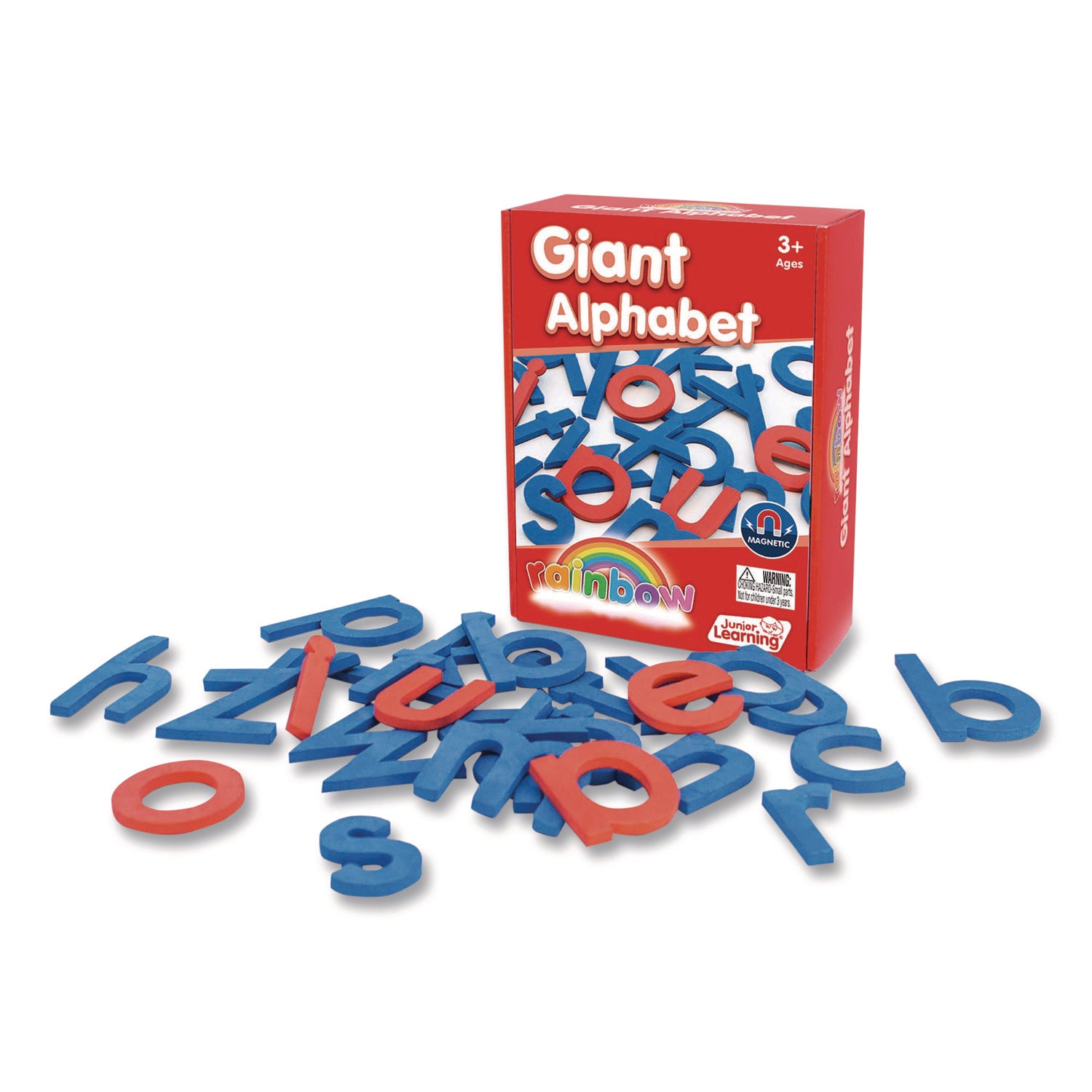 Junior Learning Inc® Rainbow Giant Alphabet, Ages 3 to 4