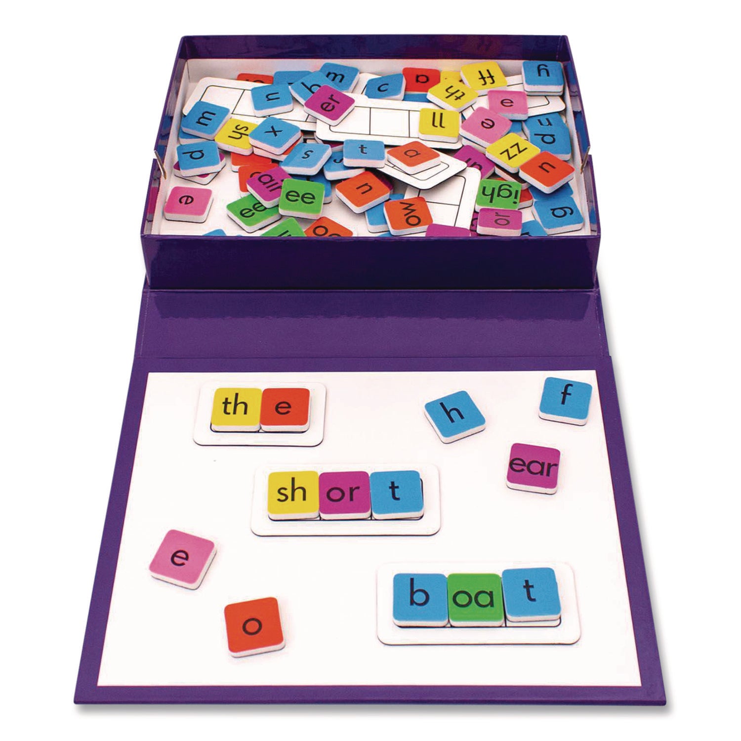 Junior Learning Inc® Rainbow Phonics Tiles, Ages 5 to 7