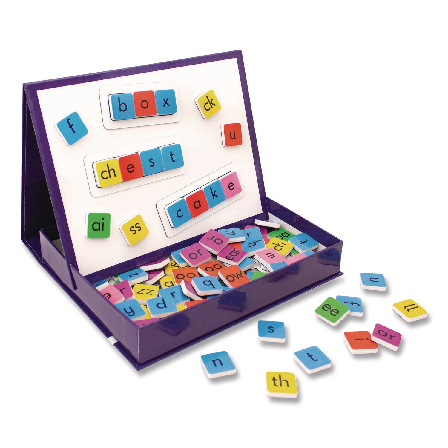 Junior Learning Inc® Rainbow Phonics Tiles, Ages 5 to 7