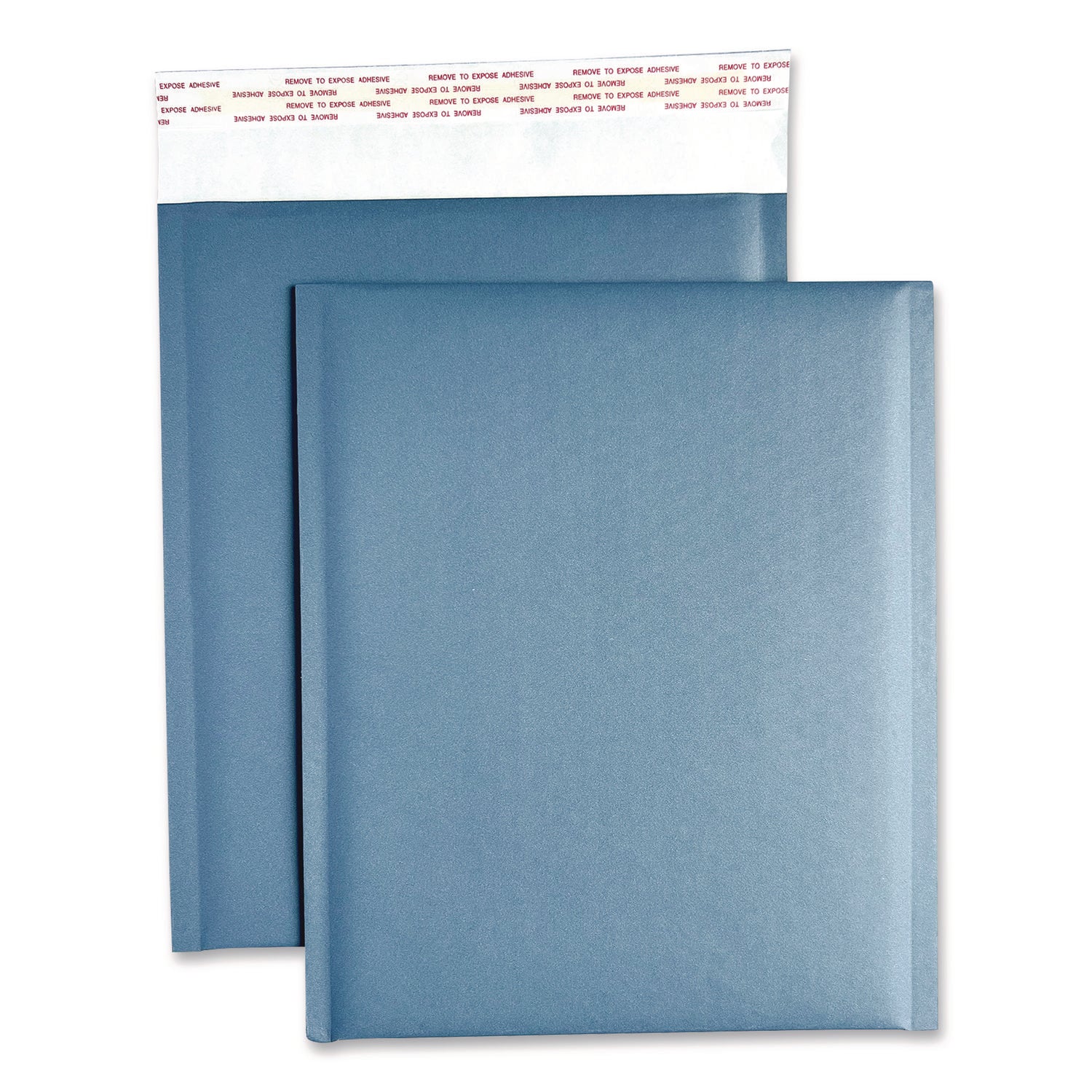 Happy Mail Self-Sealing Bubble Mailer, 8.5 x 11, Blue, 12/Pack