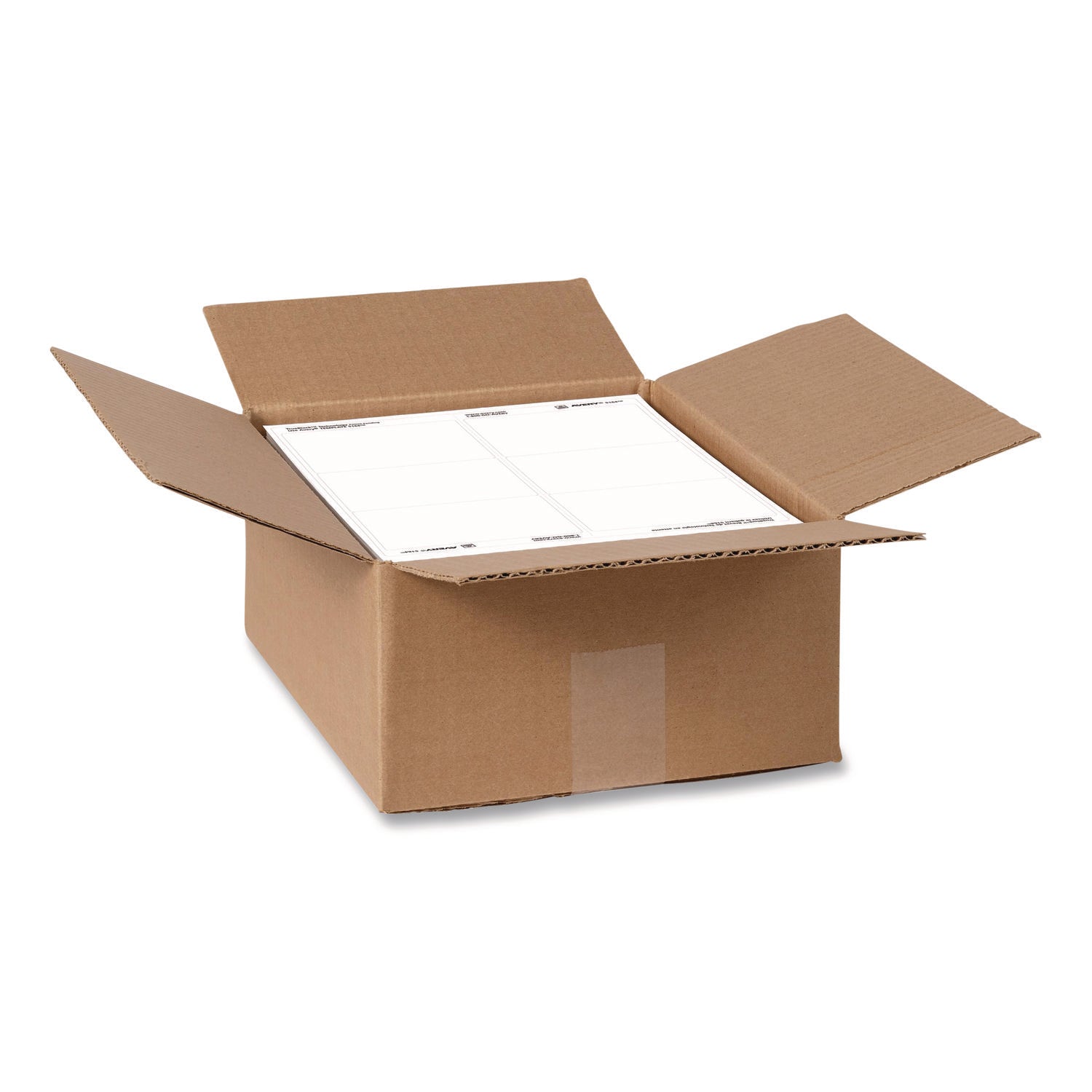 Avery® White Shipping Labels-Bulk Packs, Inkjet/Laser Printers, 8.5 x 11, White, 500/Carton