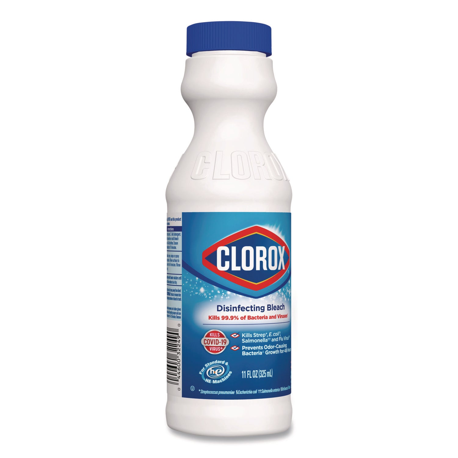 Clorox® Concentrated Regular Disinfecting Bleach, 11 oz Bottle, 28/Carton