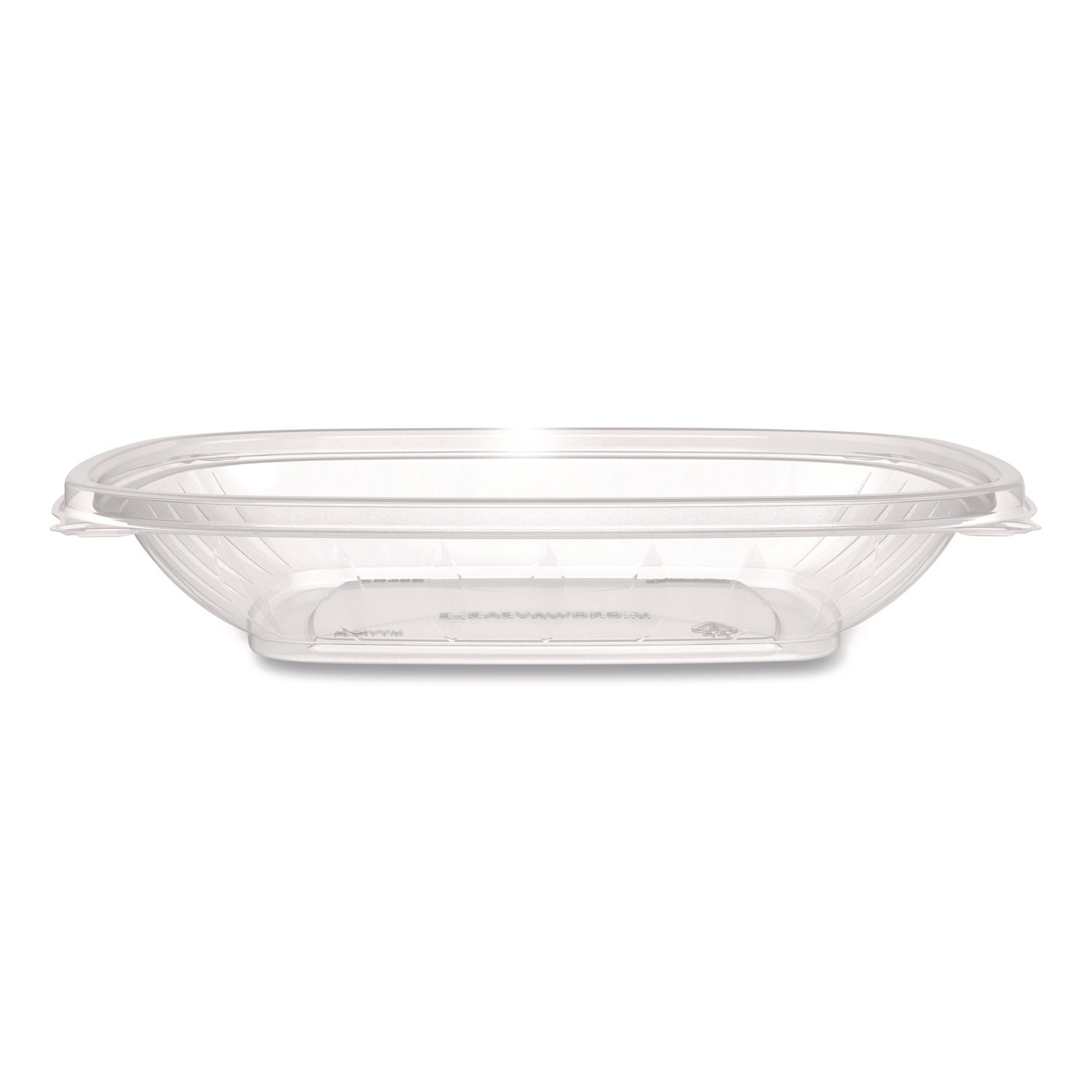 Dart® Square Plastic Bowls, 24 oz, 5 x 5 x 1.99, Clear, Plastic, 63 Bowls/Sleeve, 4 Sleeves/Carton