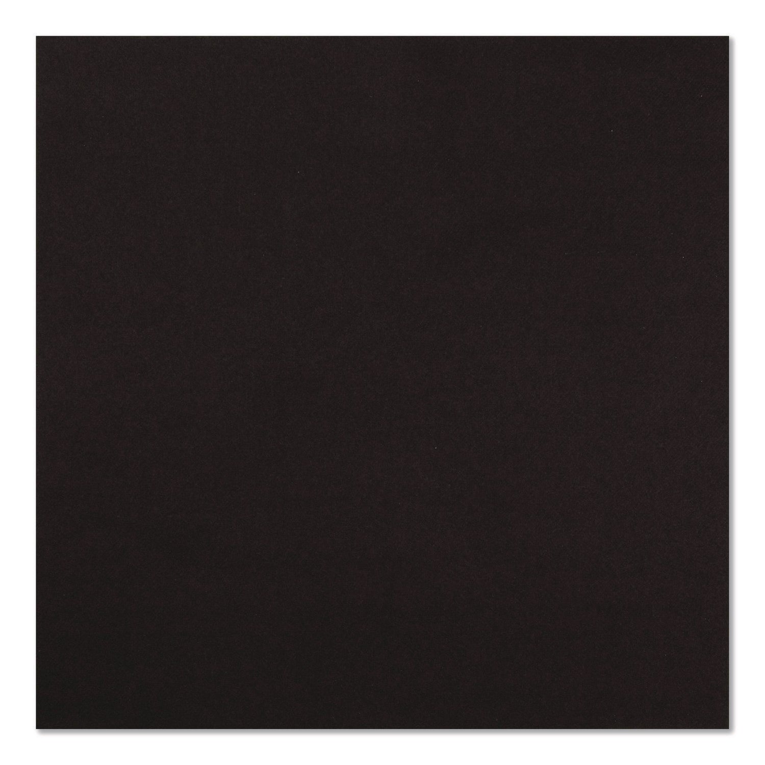 Hoffmaster® Airlaid Flat Pack Napkins, 16 x 16, Black, 500/Carton