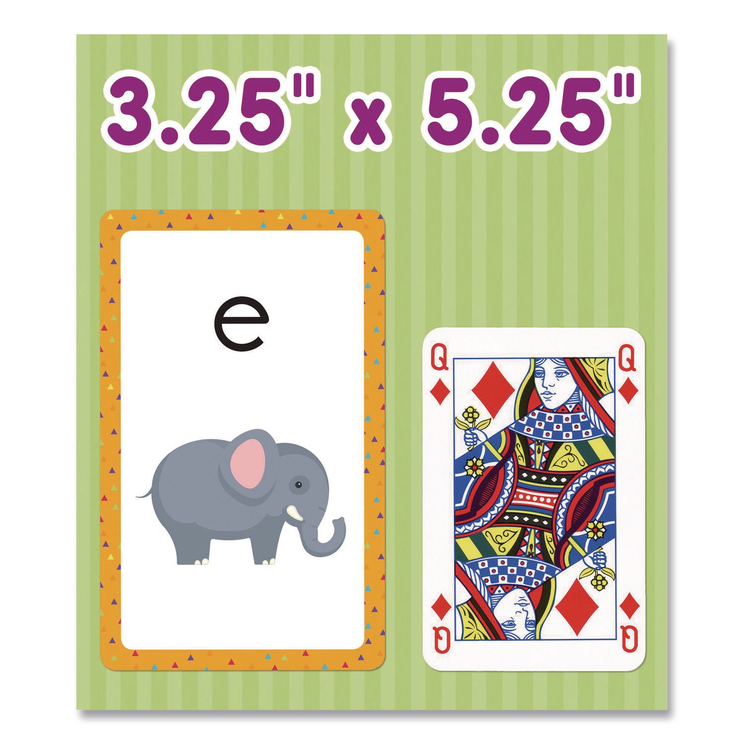 Carson-Dellosa Education Alphabet Flash Cards, 3.25 x 5.25, Assorted Colors, 54 Cards