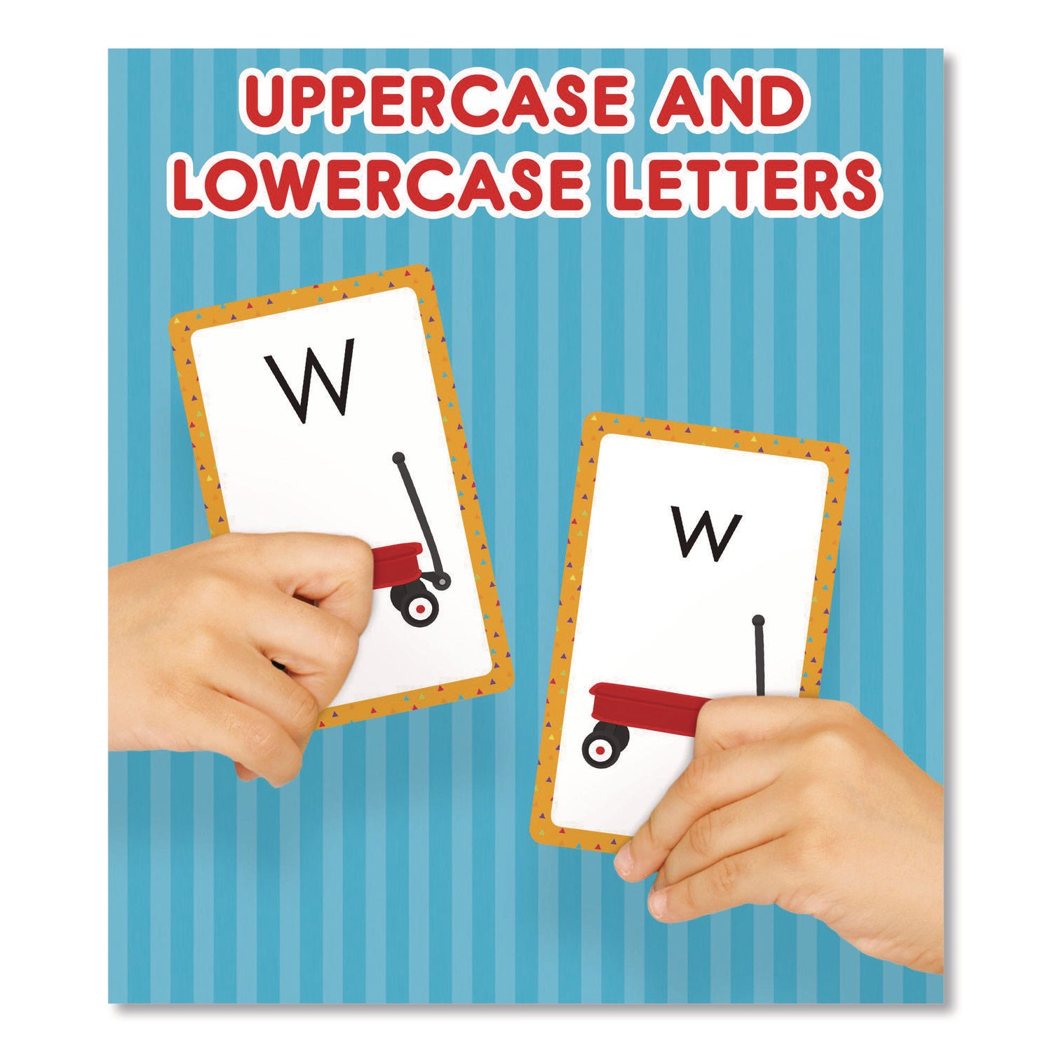 Carson-Dellosa Education Alphabet Flash Cards, 3.25 x 5.25, Assorted Colors, 54 Cards