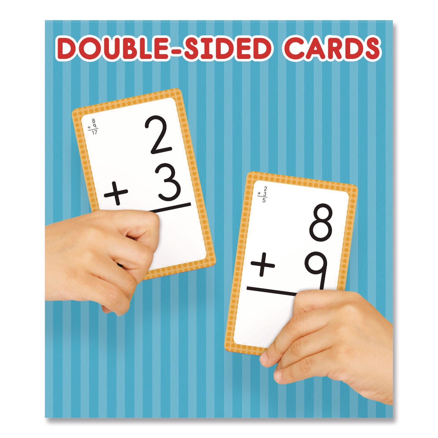 Carson-Dellosa Education Addition 0 to 12 Flash Cards, 3.25 x 5.25, Assorted Colors, 54 Cards