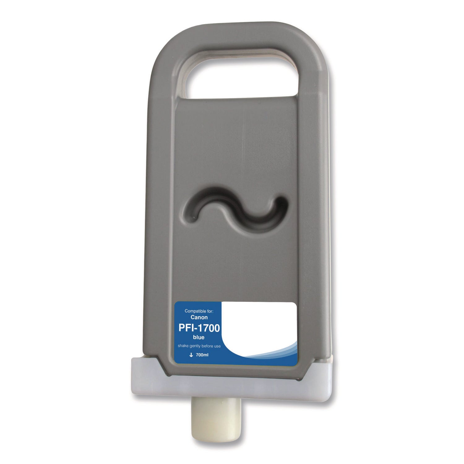 Innovera® Compatible Blue Ink, Replacement for PFI-1700 (0784C001AA), 700 mL