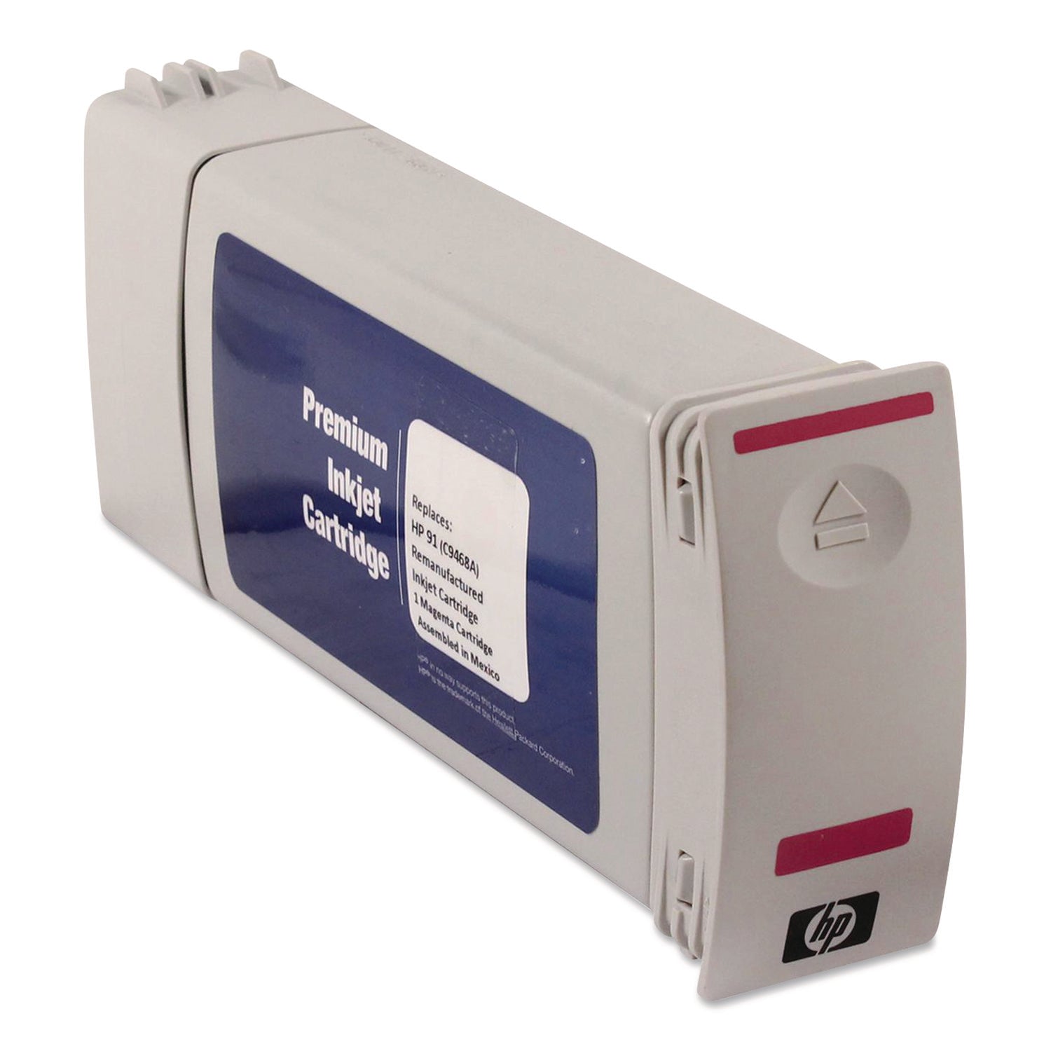 Innovera® Compatible Magenta High-Yield Ink, Replacement for 91 (C9468A), 775 mL