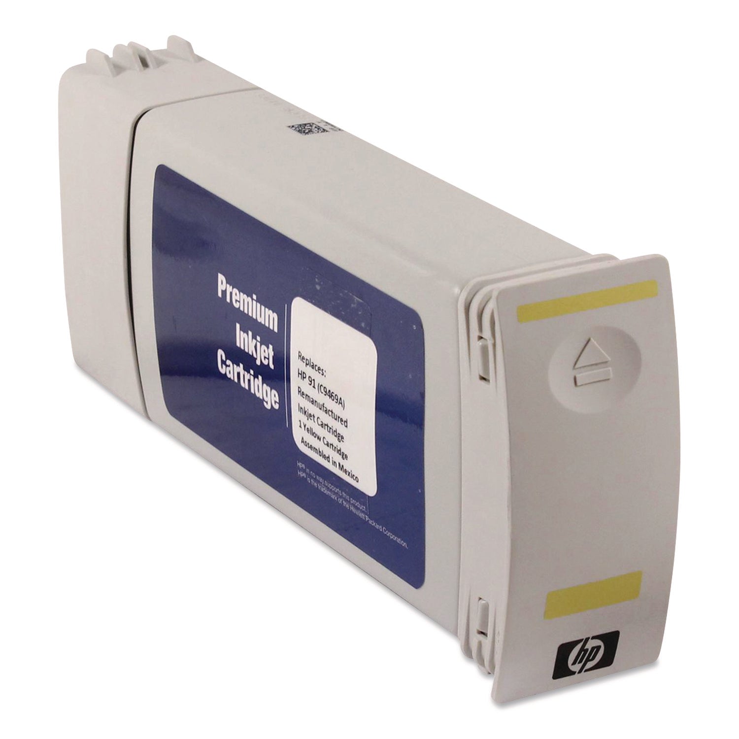 Innovera® Compatible Yellow High-Yield Ink, Replacement for 91 (C9469A), 775 mL