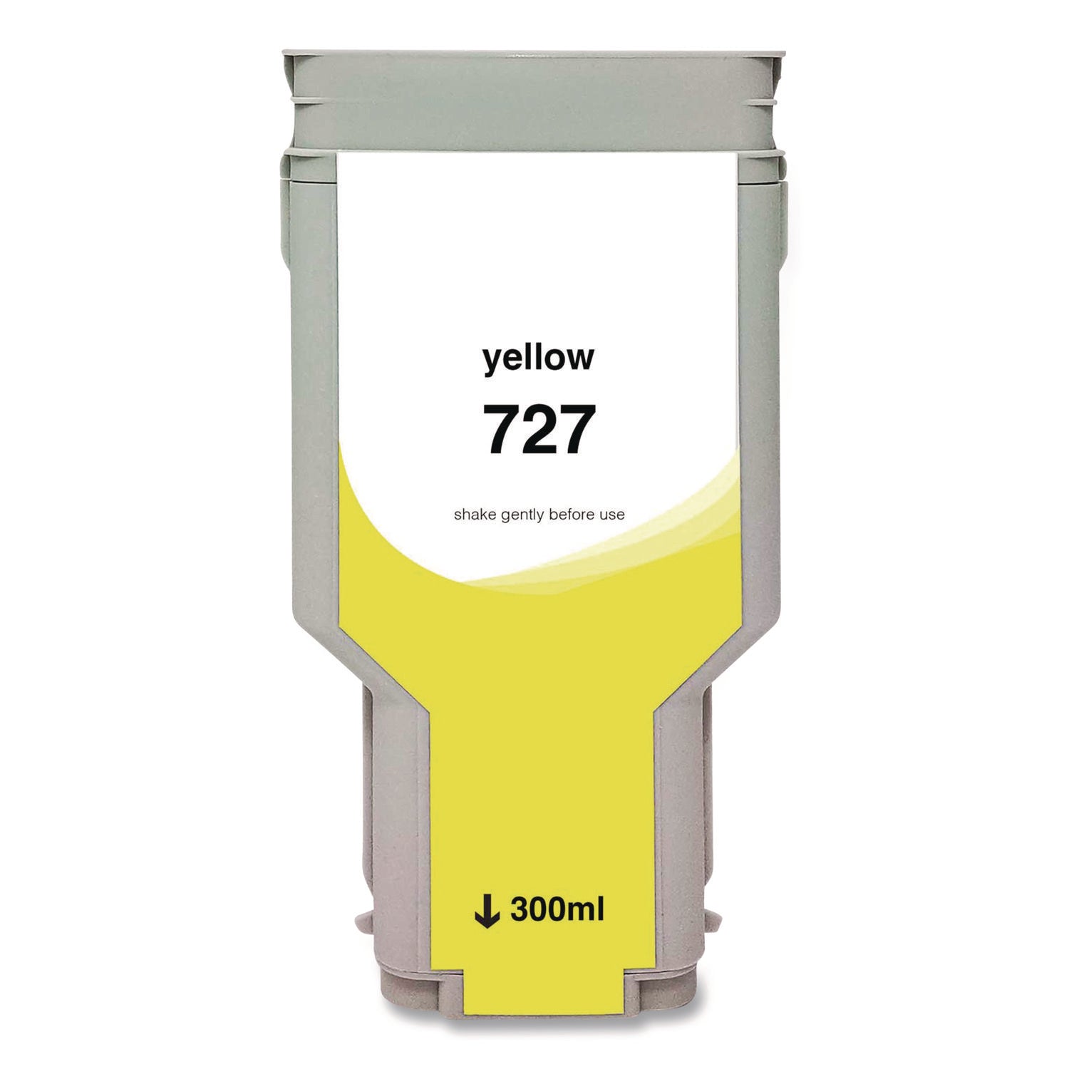 Innovera® Compatible Yellow High-Yield Ink, Replacement for 727XL (F9J78A), 300 mL