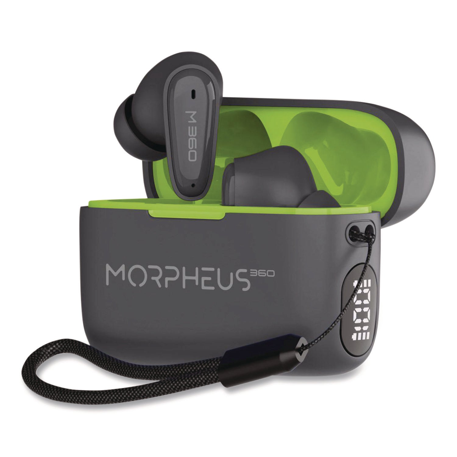 Morpheus 360® Nemesis True Wireless Earbuds, Gray