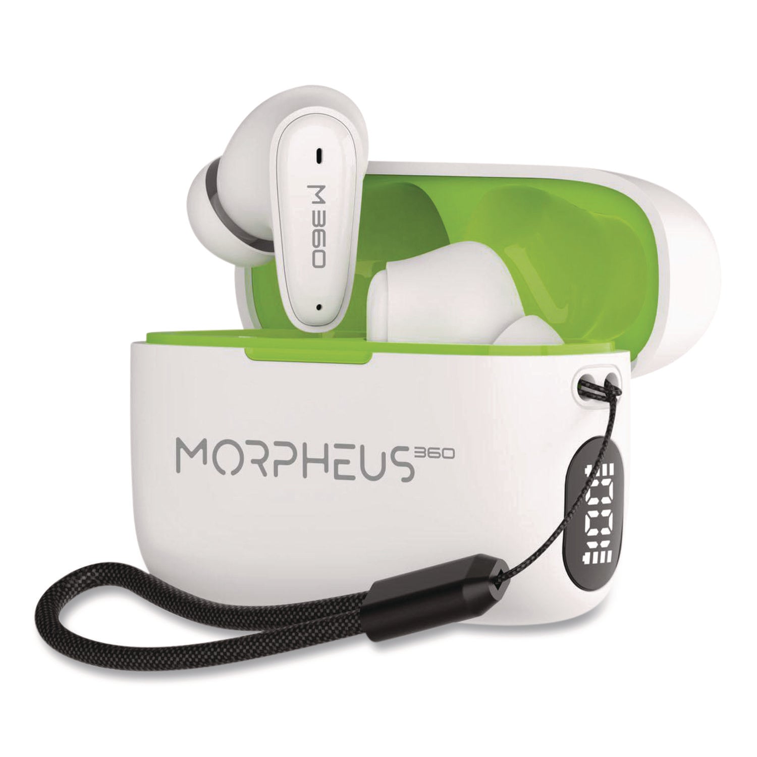 Morpheus 360® Nemesis True Wireless Earbuds, White