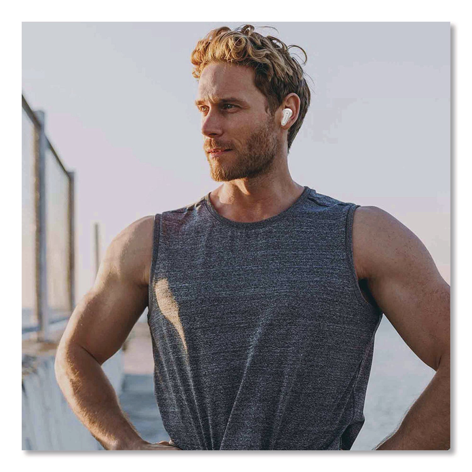 Morpheus 360® Nemesis True Wireless Earbuds, White