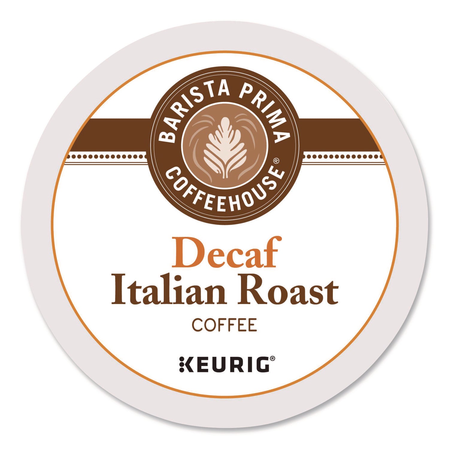 Barista Prima Coffeehouse® Decaf Italian Roast Coffee K-Cups, 24/Box, 4 Boxes/Carton