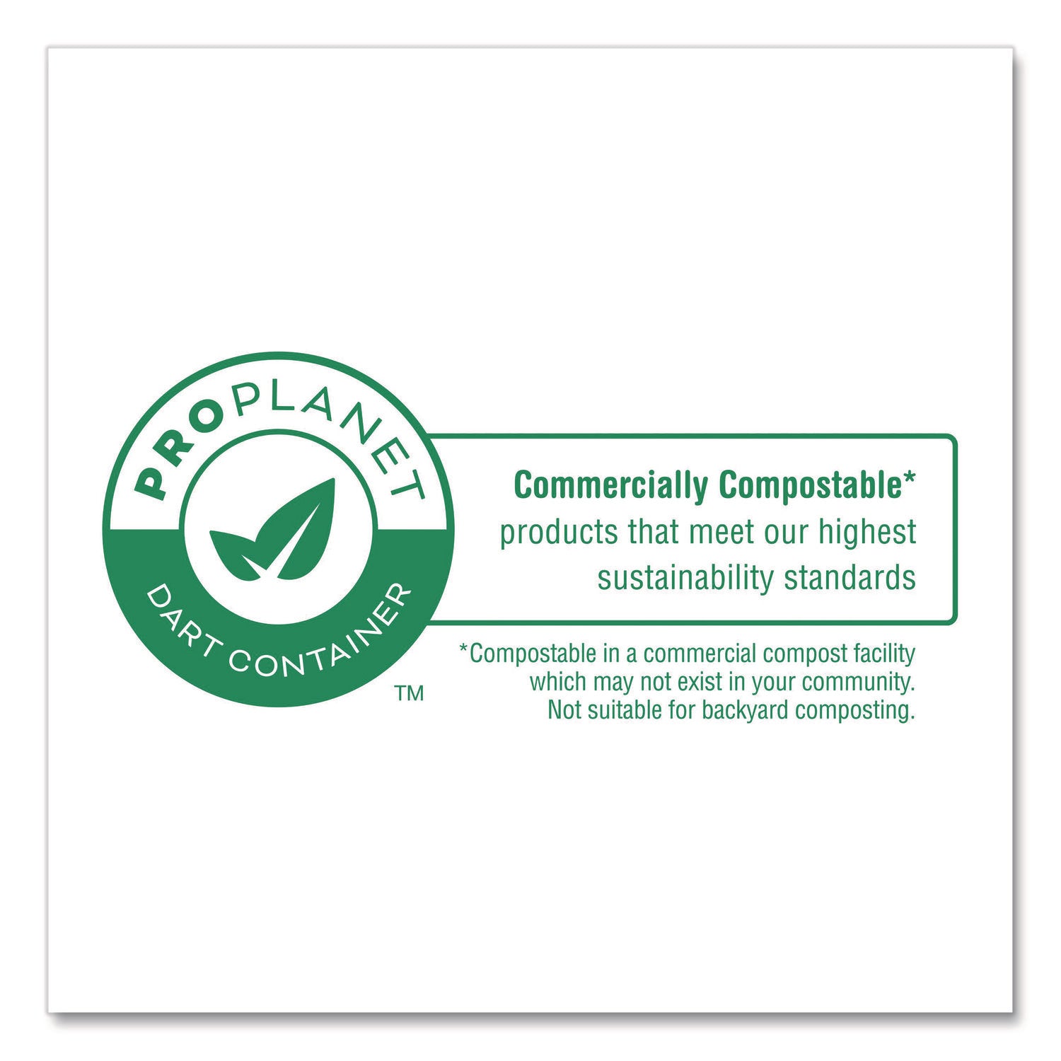 SOLO® Compostable Paper Dinnerware, ProPlanet Seal, Plate, 10" dia, White, 500/Carton