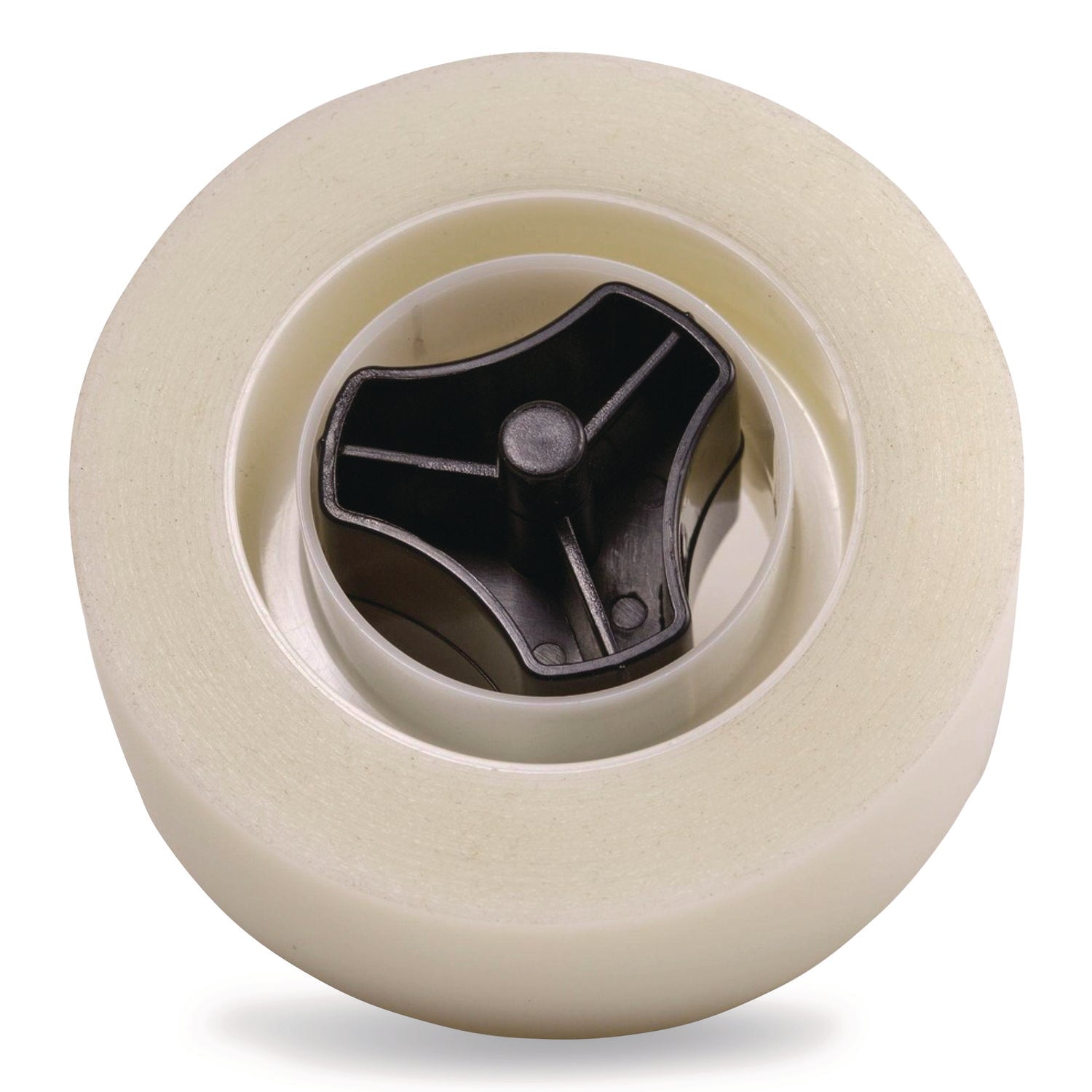 Officemate Tape Dispenser Replacement Core Set, 1" and 3" Core, Plastic, Black