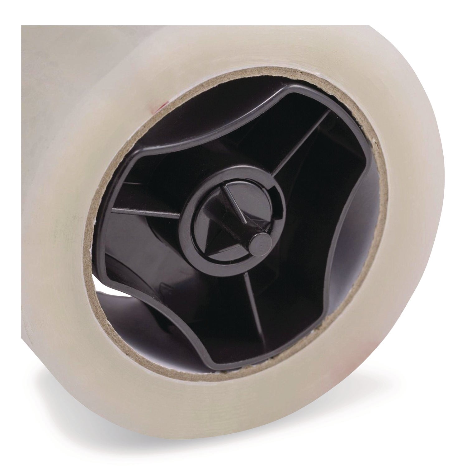 Officemate Tape Dispenser Replacement Core Set, 1" and 3" Core, Plastic, Black