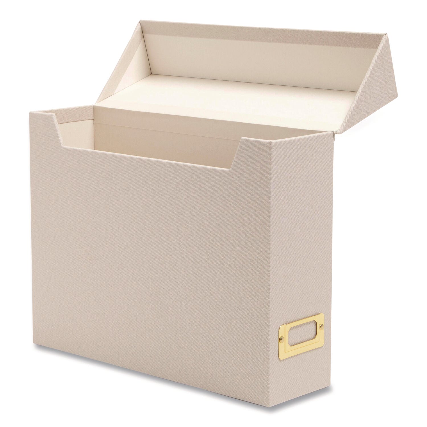 Smead Flip Top Box, Letter Files, 13 x 3.7 x 10, Beige