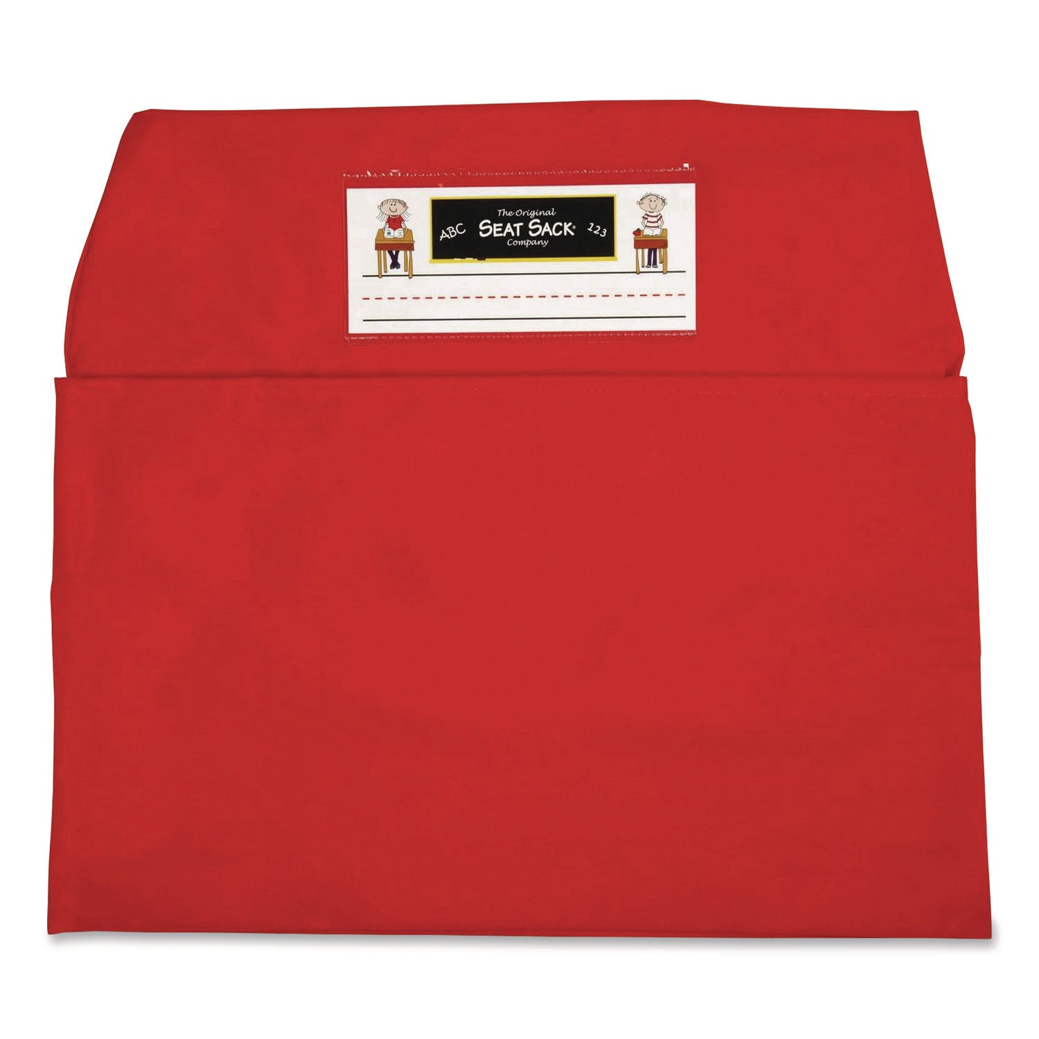 Victor® Elastic-Back Seat Sack for Chairs 12" to 17" Wide, 11 x 15.5 x 14, Fabric, Red