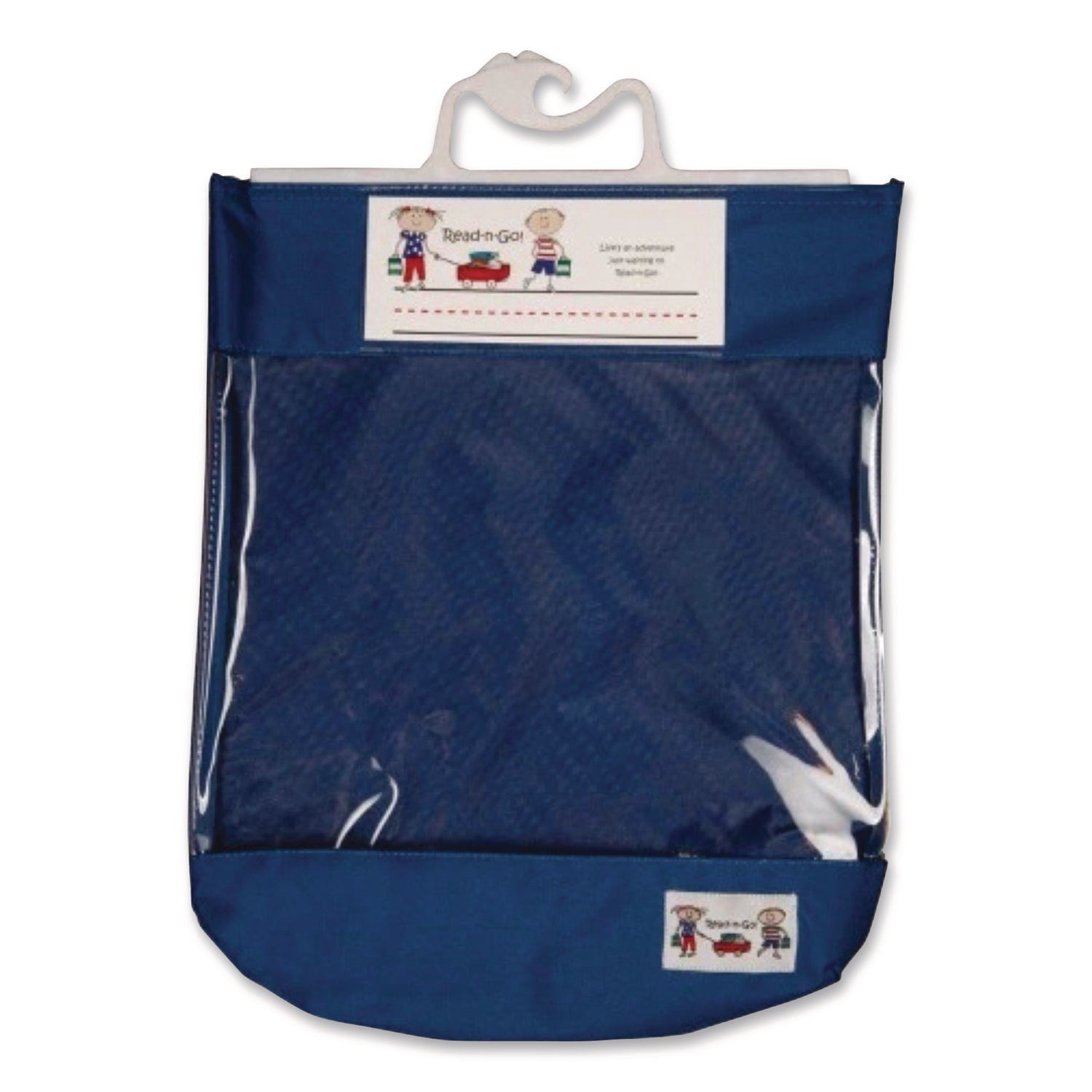 Victor® Seat Sack Read-n-Go Reading Bag, 10.5 x 2 x 16, Blue