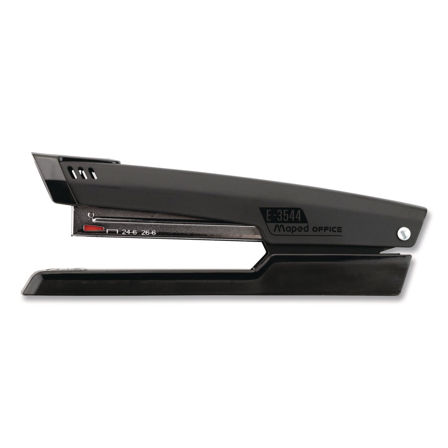 Maped Helix Essentials Metal Full Strip Stapler and Remover Combo, 25 Sheet Capacity, Black