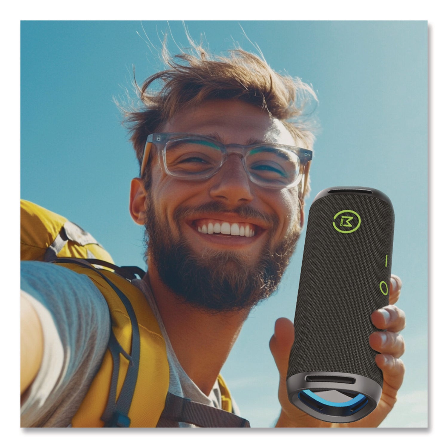 Morpheus 360® Soundstage Pro Bluetooth Speaker, USB Type-C to USB A, Black