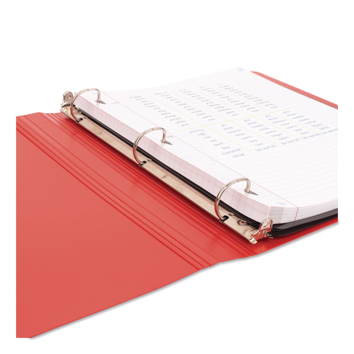 Five Star® 1" Plastic Binder, 3 Rings, 1" Capacity, 11 x 8.5, Randomly Assorted Color