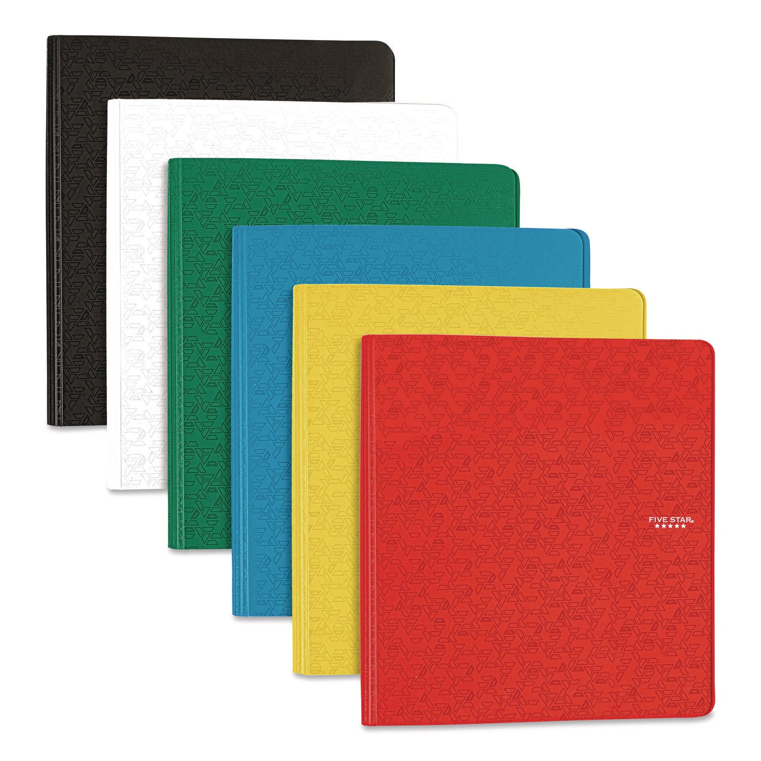 Five Star® 1" Plastic Binder, 3 Rings, 1" Capacity, 11 x 8.5, Randomly Assorted Color