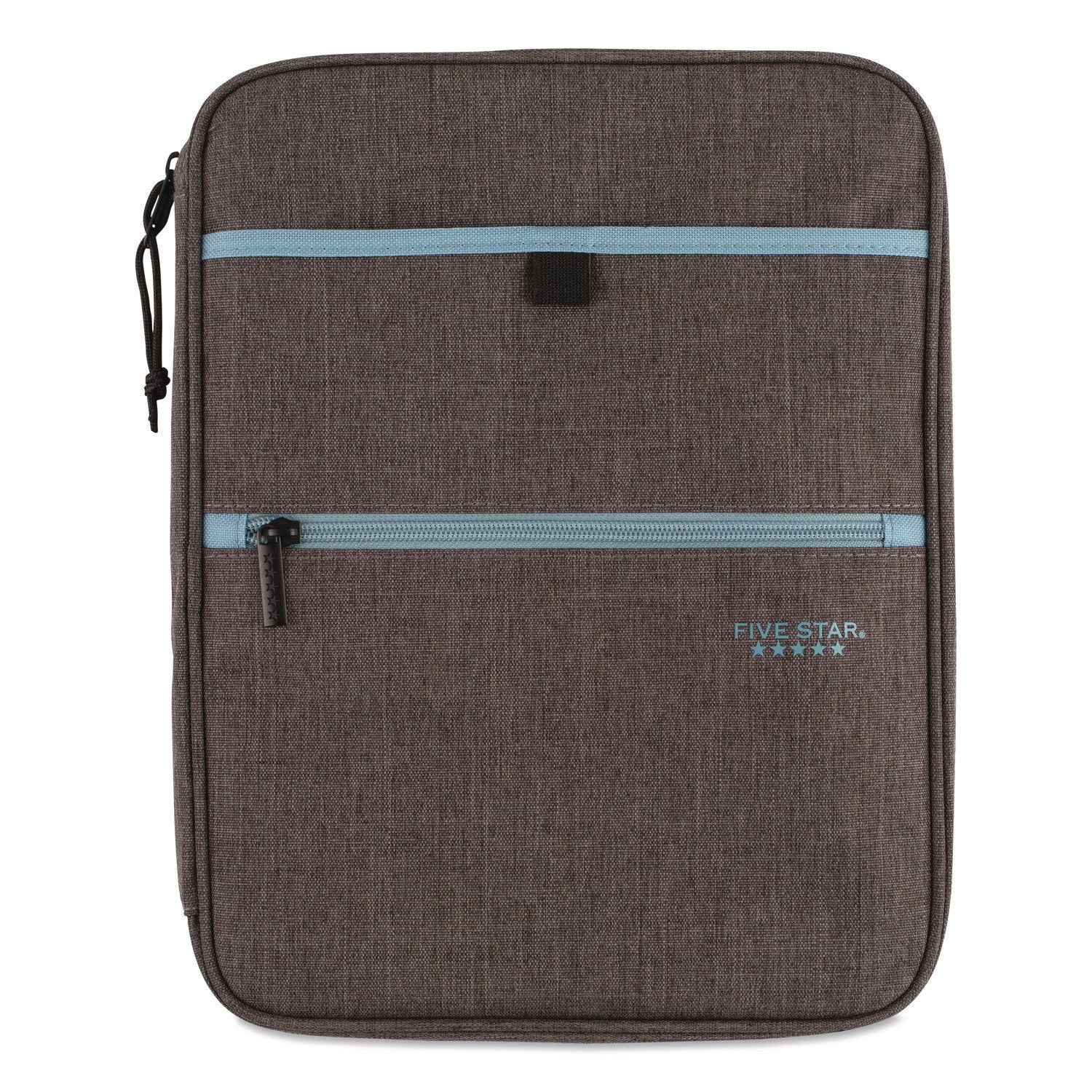 Five Star® 1" Carry All Zip Binder, 3 Rings, 1" Capacity, 11 x 8.5, Randomly Assorted Color