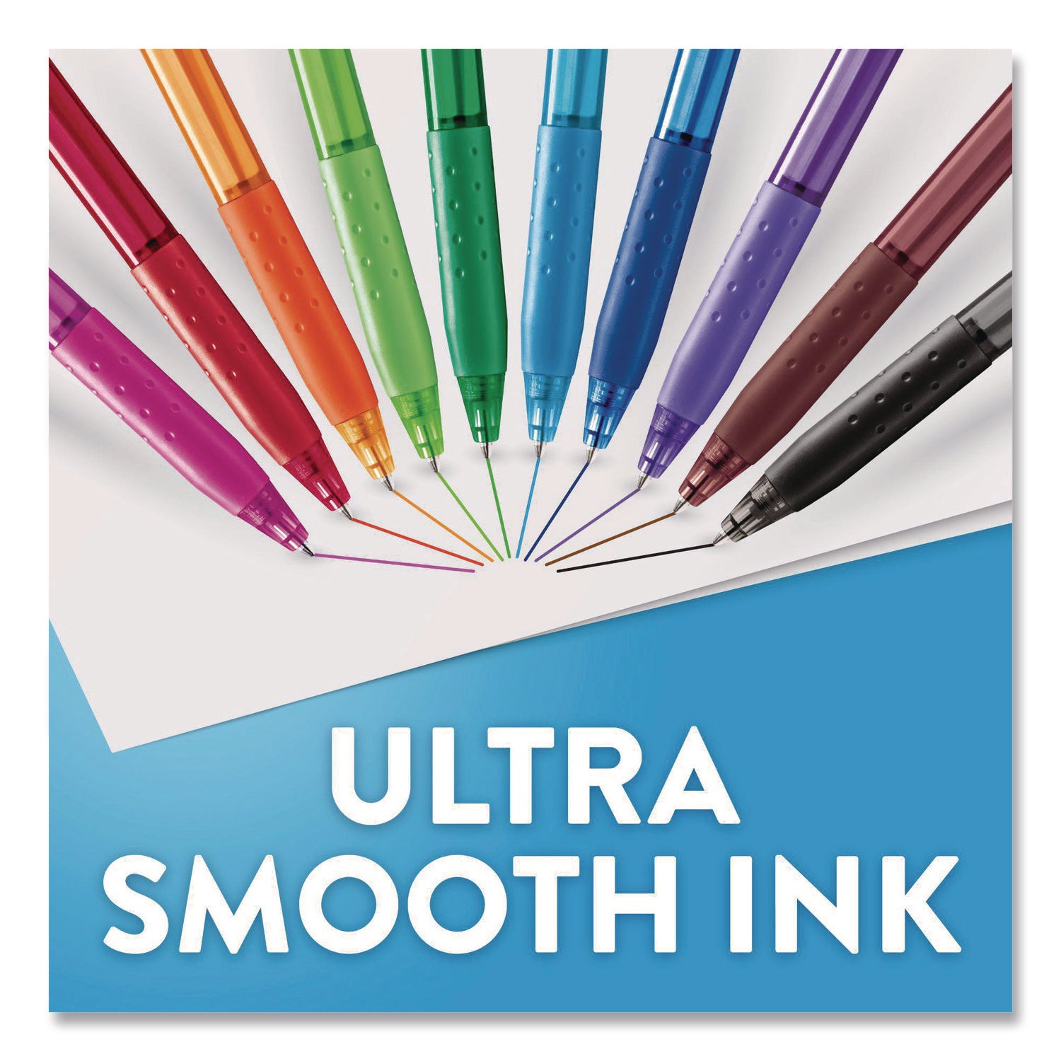 Paper Mate® InkJoy 300 RT Ballpoint Pen, Retractable, Medium 1 mm, Assorted Ink and Barrel Colors, 24/Set