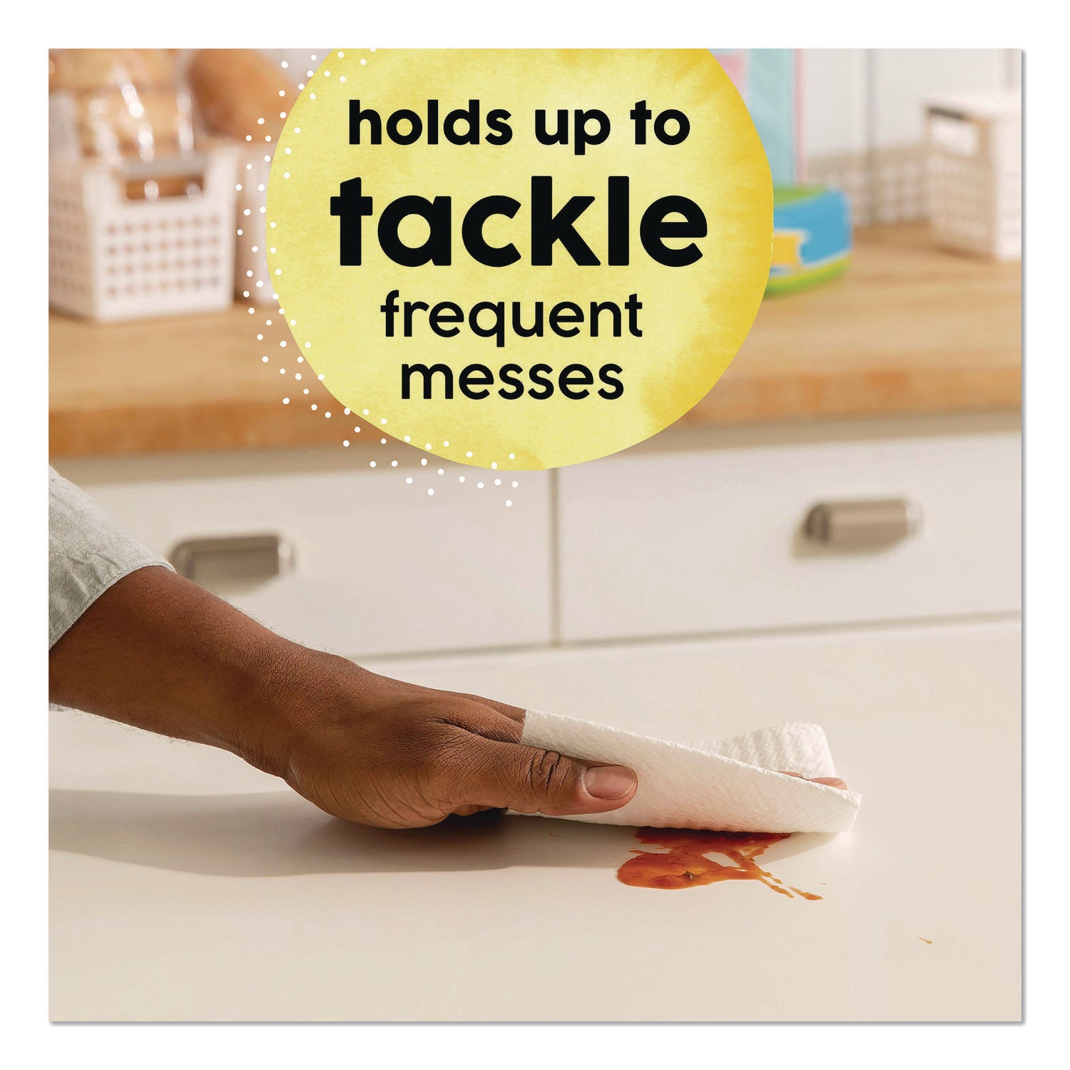 Bounty® Essentials Select-A-Size Kitchen Roll Paper Towels, 2-Ply, 108 Sheets/Roll, 24 Rolls/Carton