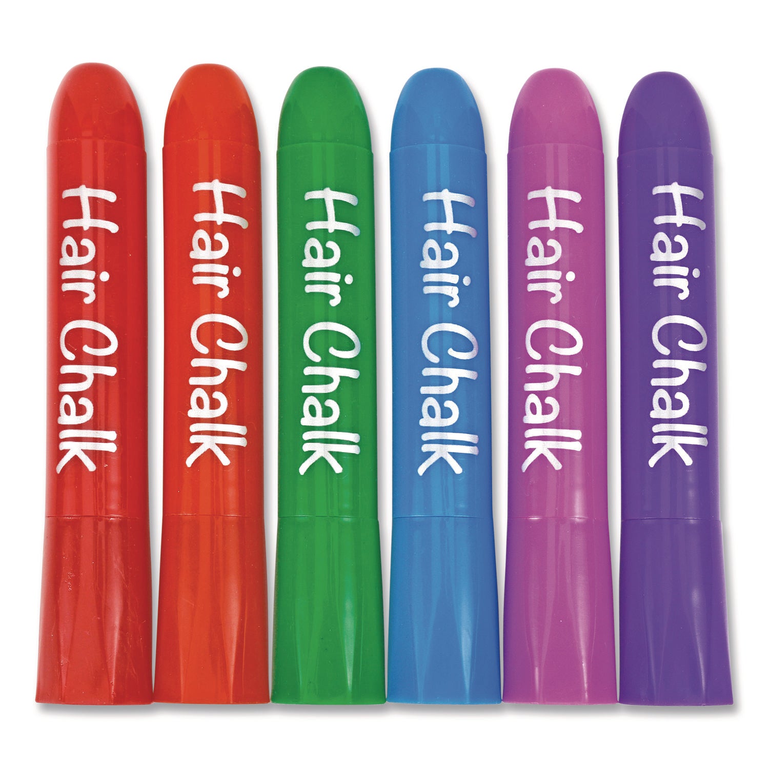 TPG Creations™ Hair Chalk, Assorted Colors, 6/Pack, 12 Packs/Carton
