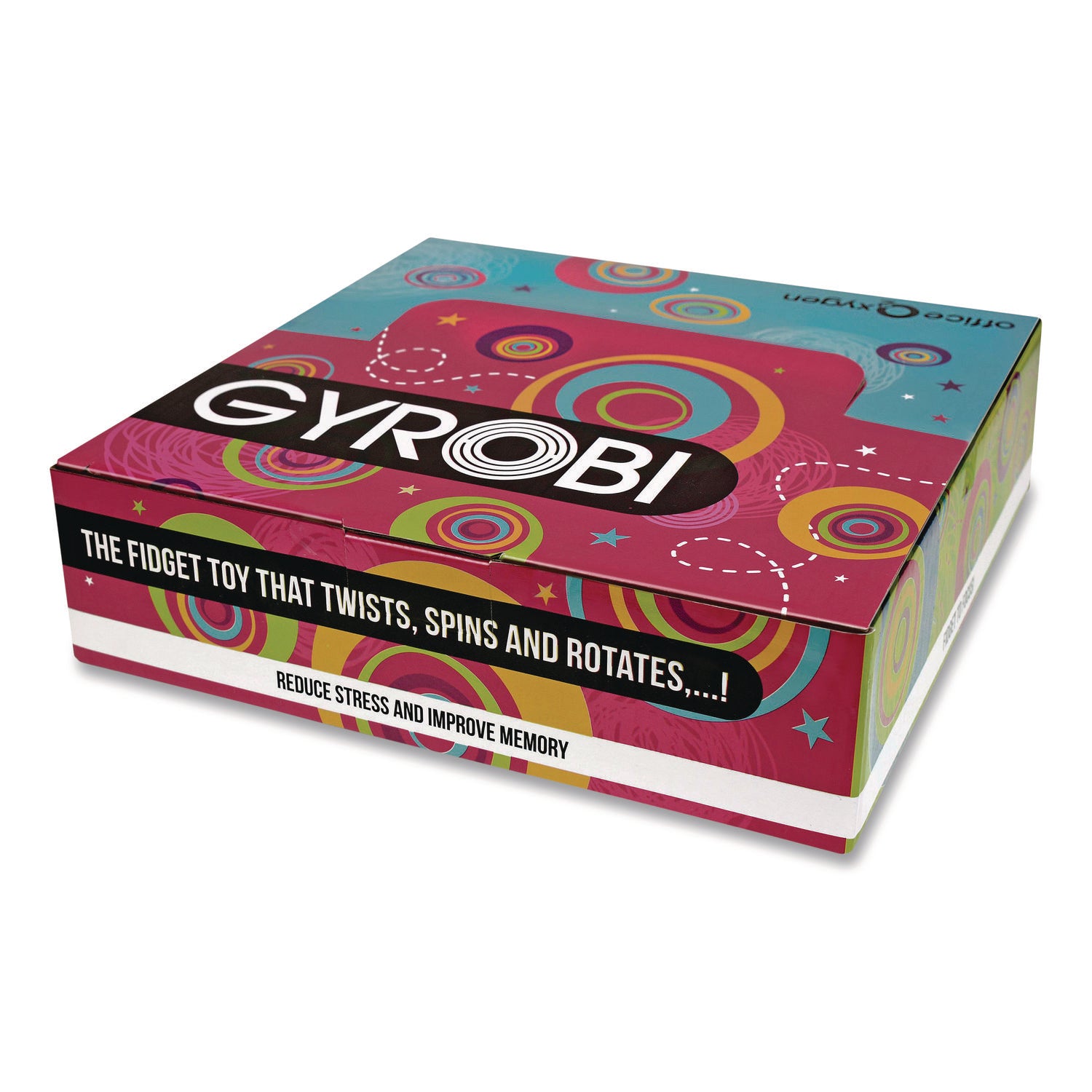 TPG Creations™ Gyrobi Fidget Toy, Small, Assorted Colors, 24/Carton