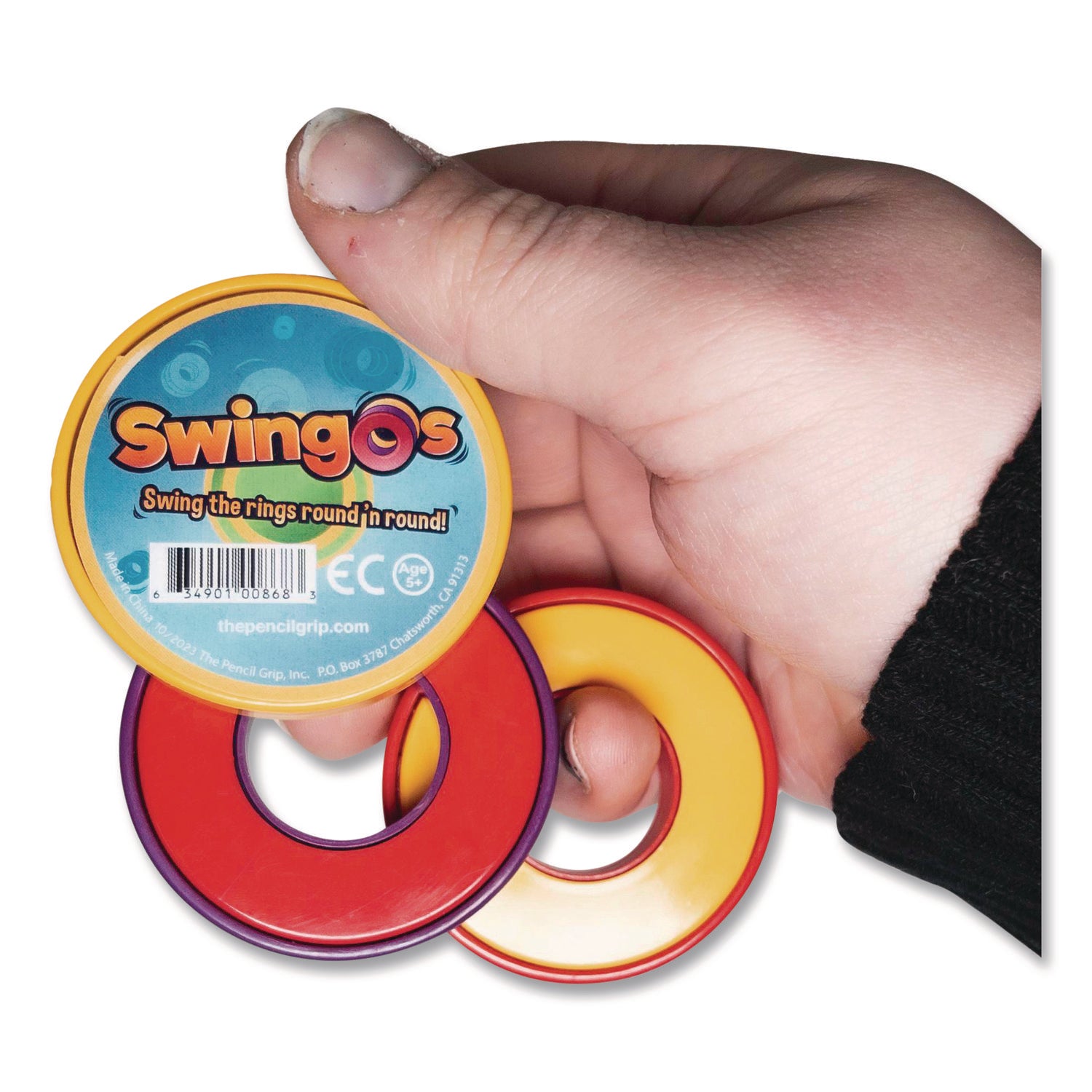 TPG Creations™ Swingos Fidget Toy, Small, Assorted Colors, 24/Carton