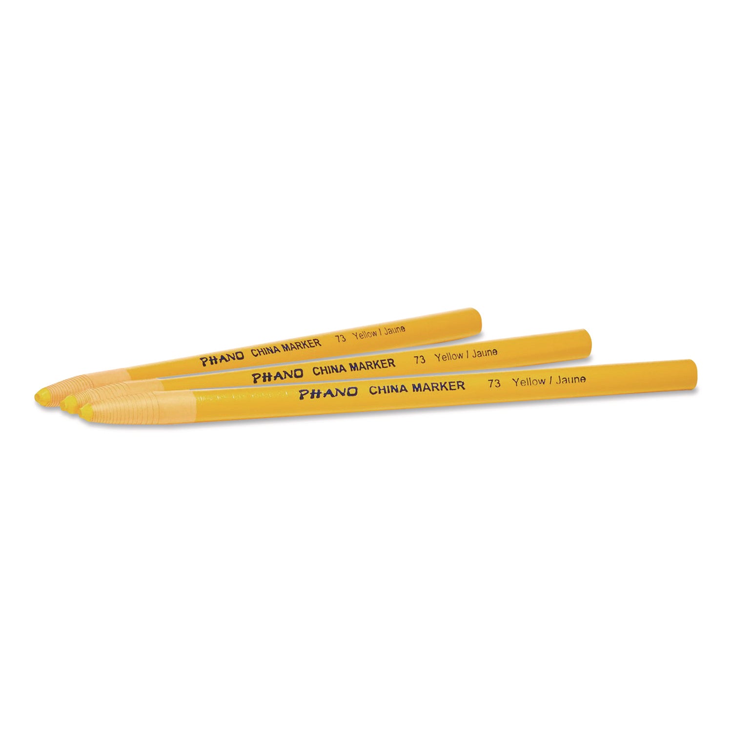 Dixon® China Marker, Yellow, 12/Pack