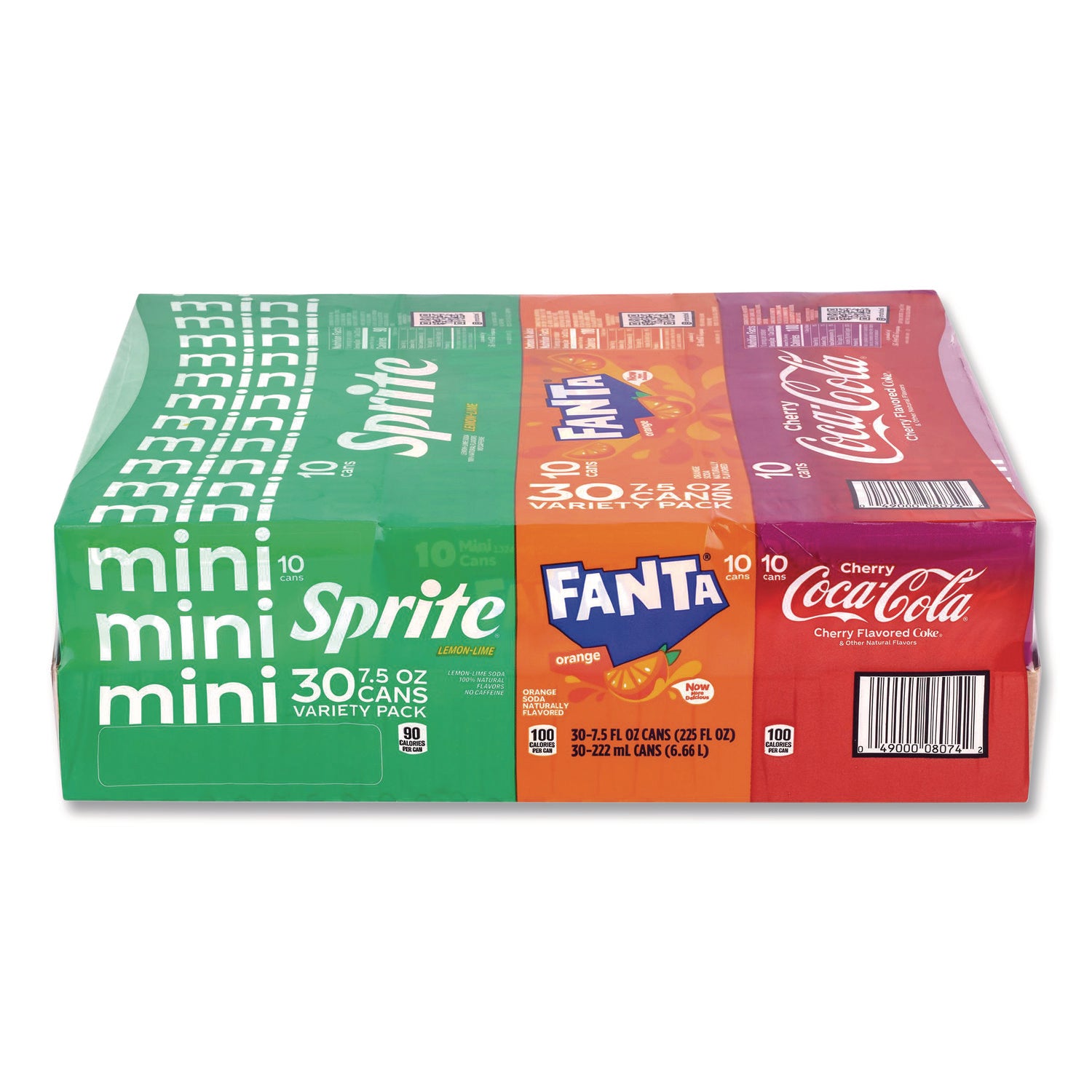 Coca-Cola® Soda Mini Variety and Cheez-It Combo Pack, (30) 7.5 oz Cans Assorted Flavors, (45) 1.5 oz Pouch Original Cheez-It/Bundle