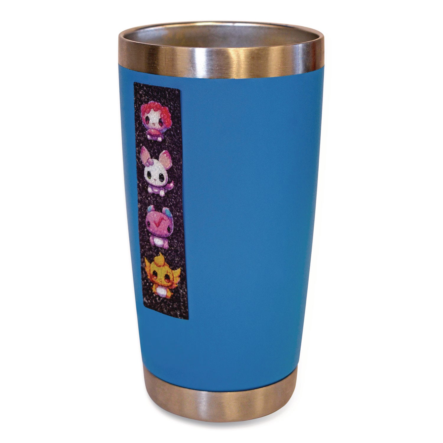 TPG Creations™ Zen Strips, Sandy Cuties, Purple/Multicolor, 80/Carton