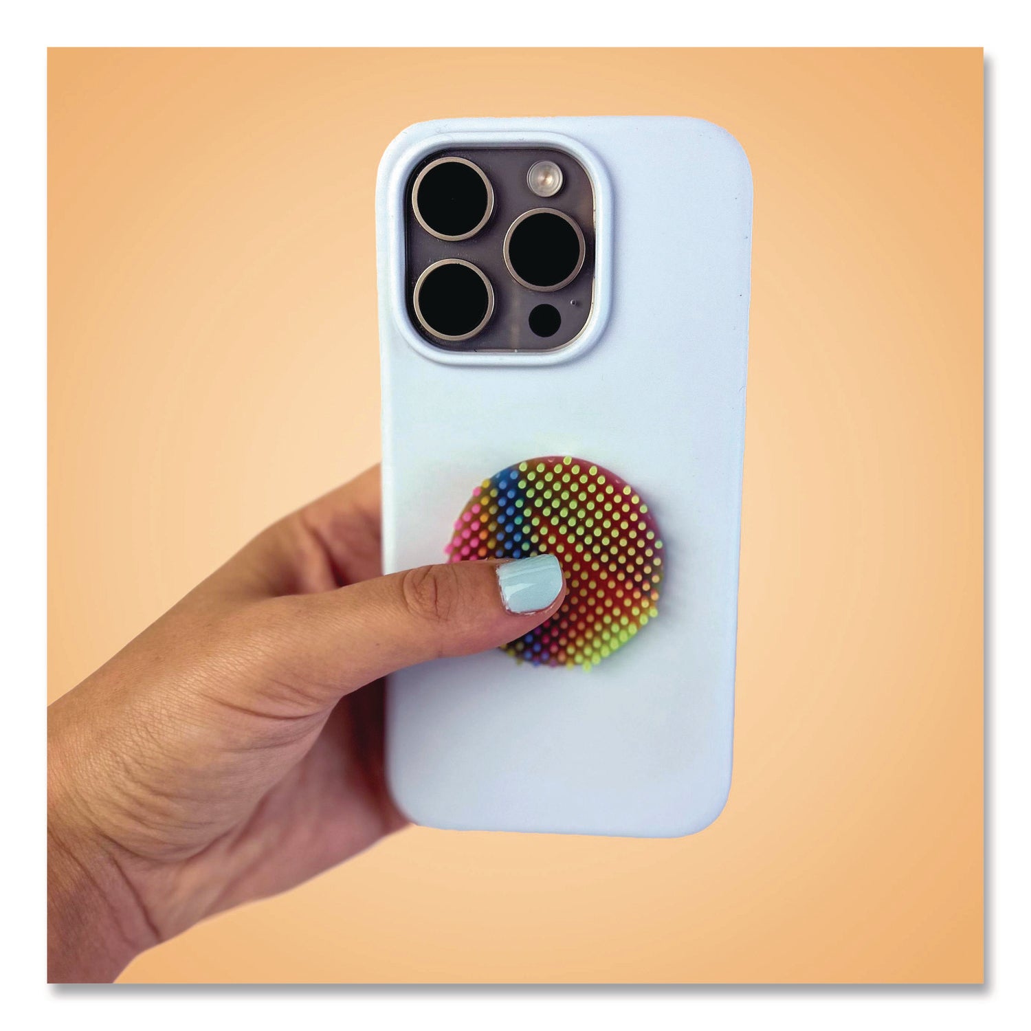 TPG Creations™ Silicone Zen Dots, Multicolor, 3/Pack, 24 Packs/Carton