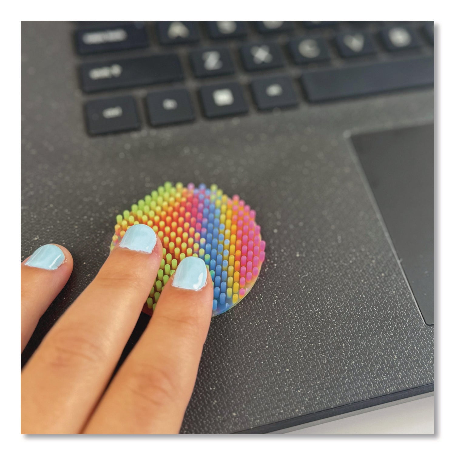 TPG Creations™ Silicone Zen Dots, Multicolor, 3/Pack, 24 Packs/Carton