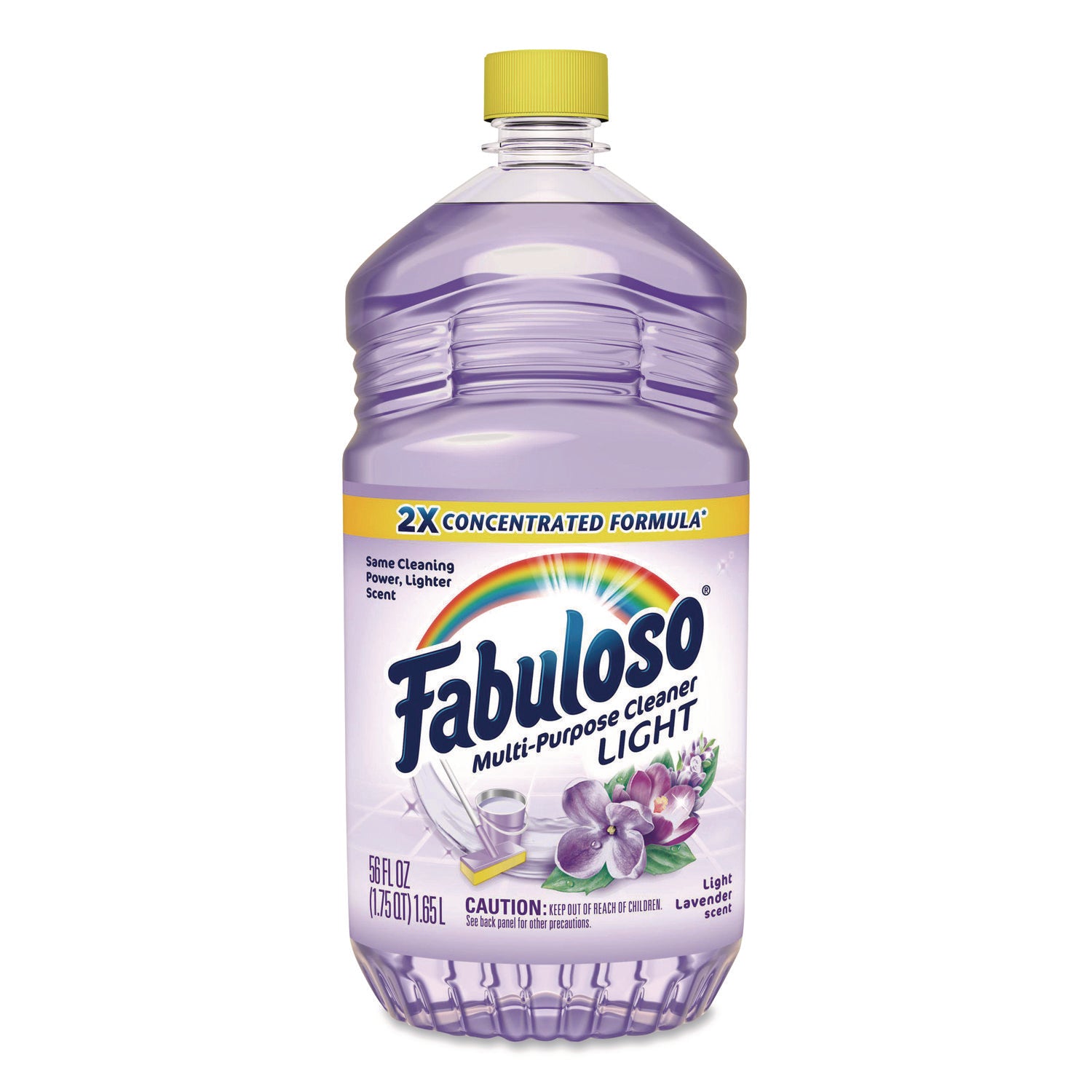 Fabuloso® Multi-Use Cleaner, Light Lavender Scent, 56 oz Bottle, 6/Carton
