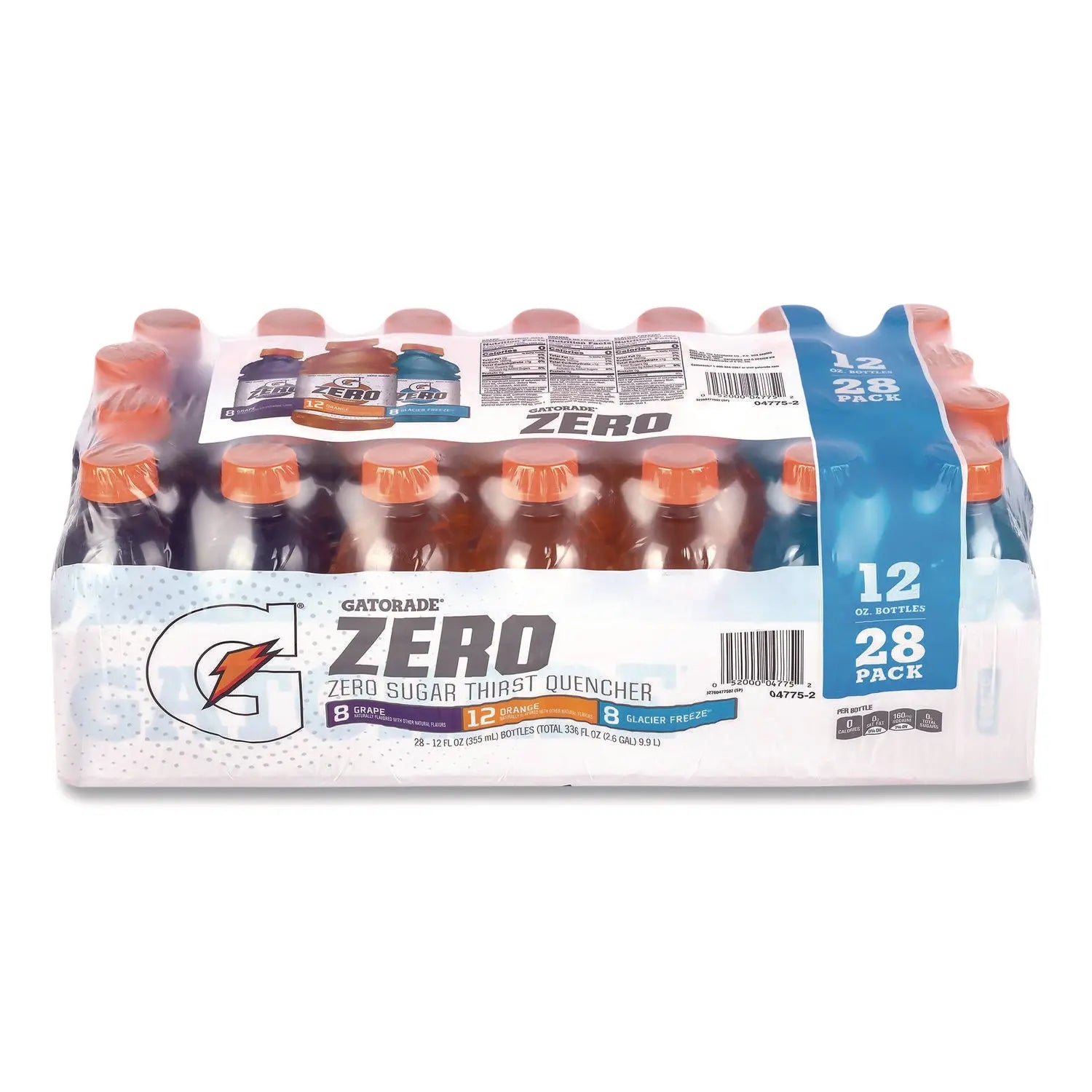 Gatorade® Zero Variety Pack Assorted Flavors 12 oz Bottle 28-Carton Gatorade® Flipcost