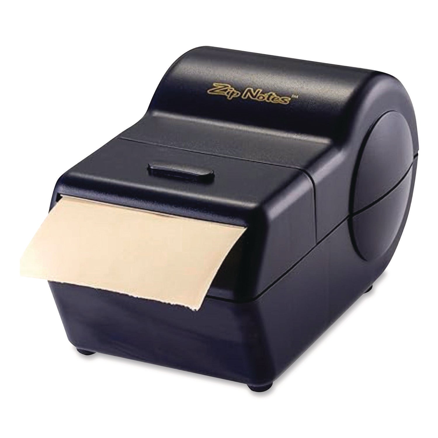Zip Notes™ Administrator Dispenser, For 3 x 3 Pads, Black, Includes 150 ft Roll of Sticky Paper and 2 AA Batteries