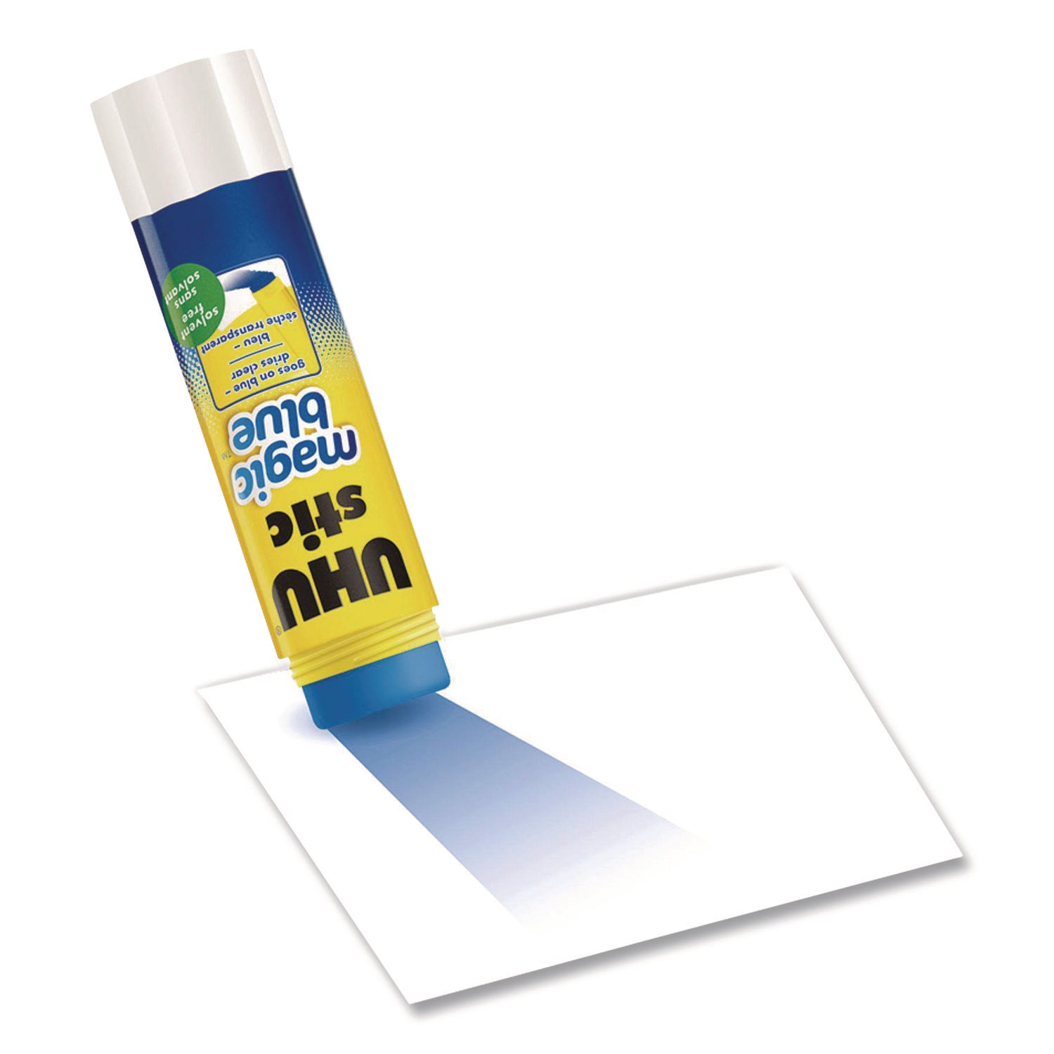 Staedtler® Glue Stick, 8.2 g, Applies Blue, Dries Clear, 24/Pack